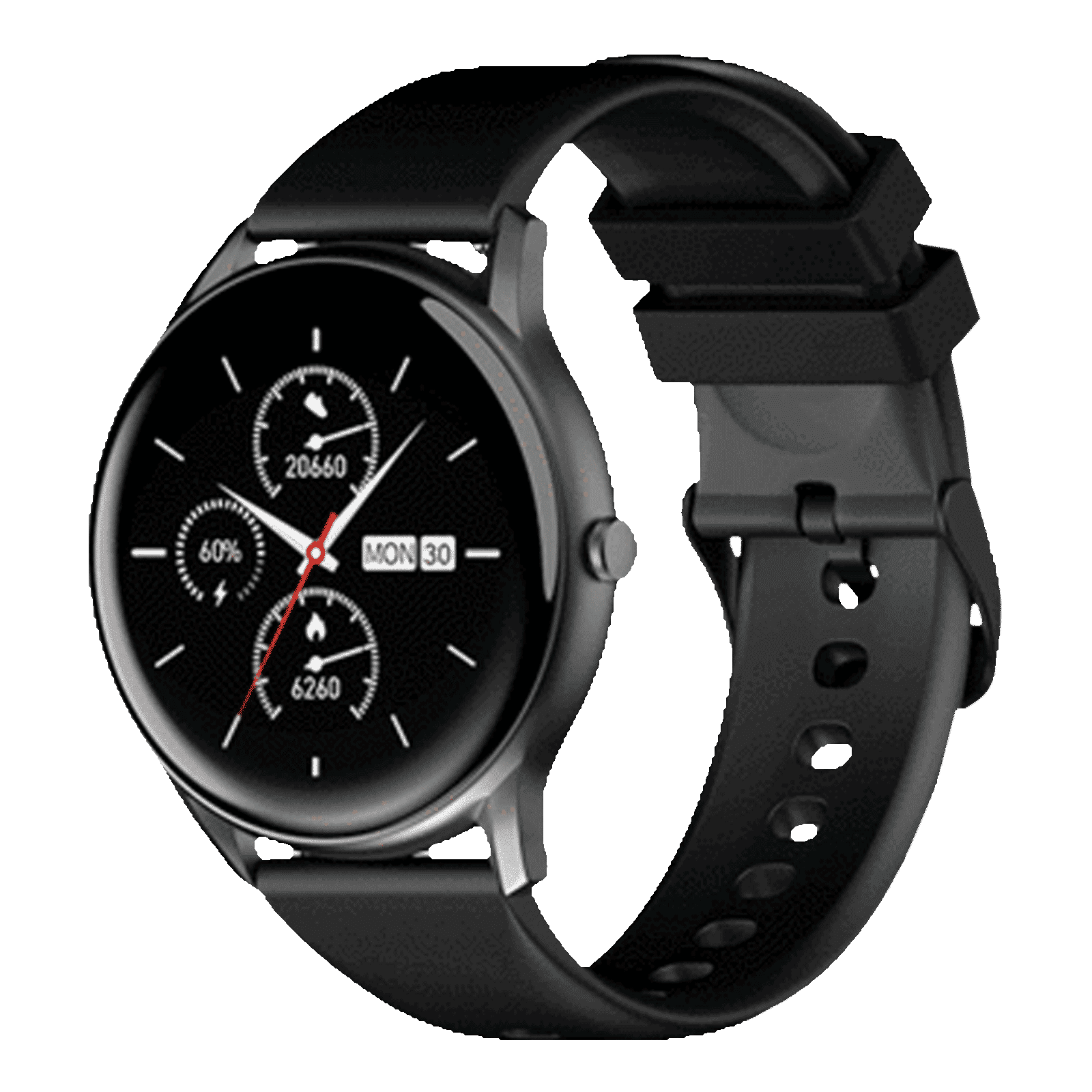 noise NoiseFit Core Smartwatch with Activity Tracker (32.51mm TFT Display, IP68 Water Resistant, Charcoal Black Strap)_4