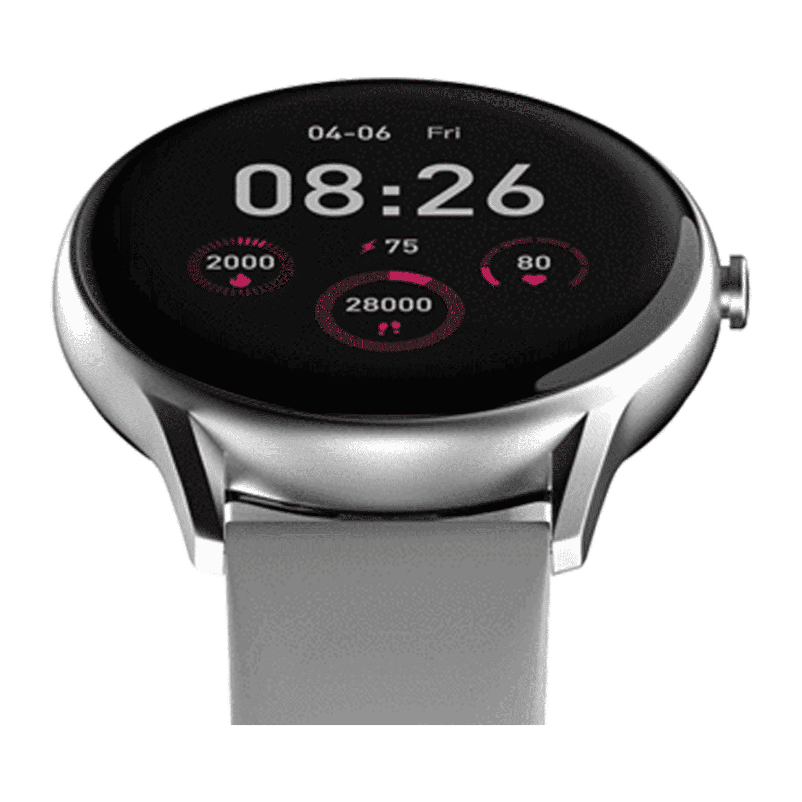 noise NoiseFit Core Smart Watch with 13 Sports Modes ( 32.51mm 2.5D Curved HD TFT Display, IP68 Water Resistant, Silver Grey Strap)_8