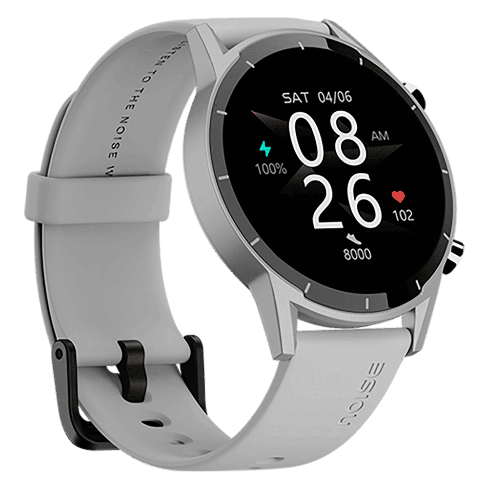 noise NoiseFit Core Smart Watch with 13 Sports Modes ( 32.51mm 2.5D Curved HD TFT Display, IP68 Water Resistant, Silver Grey Strap)_9