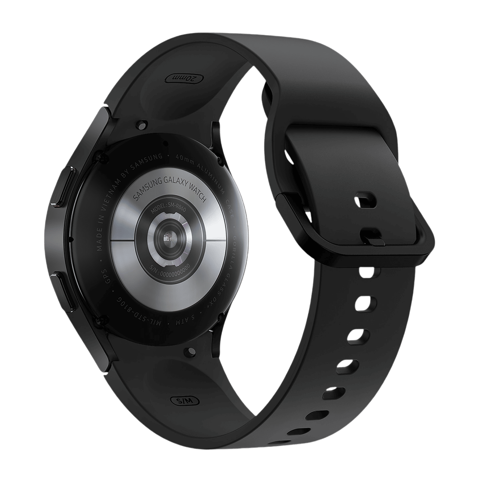 SAMSUNG Galaxy Watch4 GPS+Wi-Fi+Bluetooth Wear OS Smartwatch (40mm Super AMOLED Display, Water Resistant, Black Strap)_7