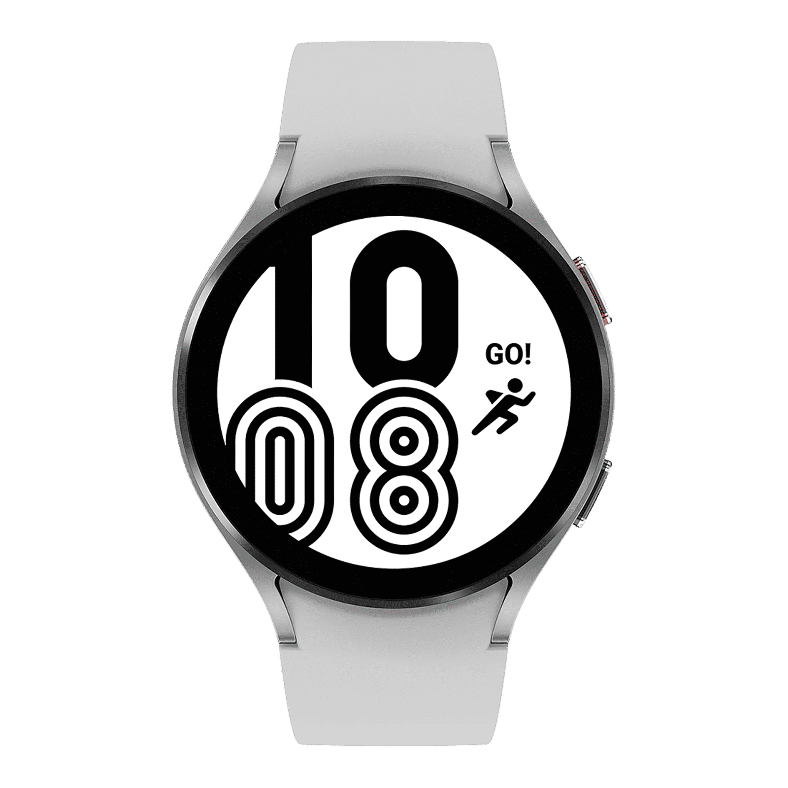 SAMSUNG Galaxy Watch4 GPS+Wi-Fi+Bluetooth Wear OS Smartwatch (44mm Super AMOLED Display, Water Resistant, Silver Strap) SAMSUNG Galaxy Watch4 GPS+Wi-Fi+Bluetooth Wear OS Smartwatch (44mm Super AMOLED Display, Water Resistant, Silver Strap)_1