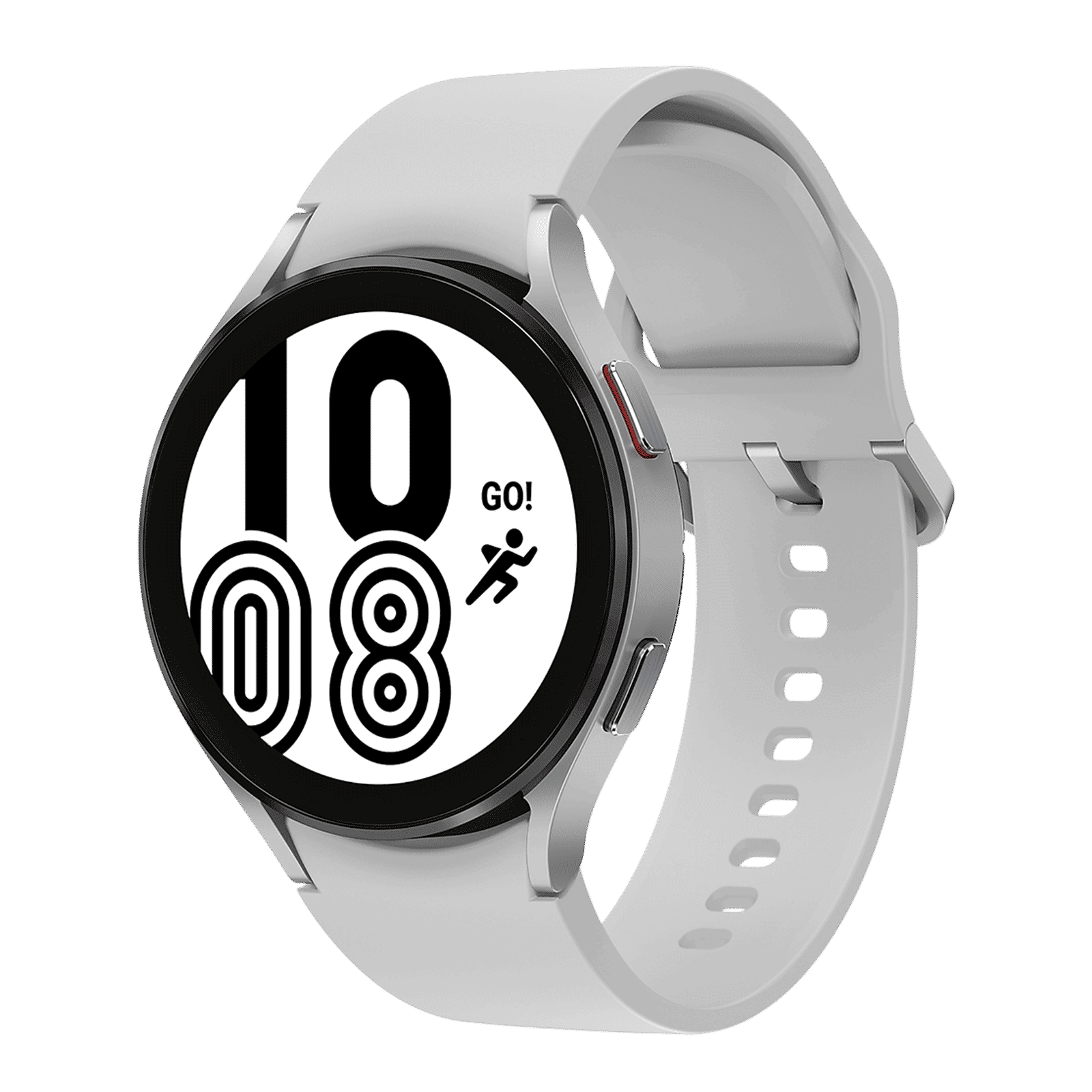 SAMSUNG Galaxy Watch4 GPS+Wi-Fi+Bluetooth Wear OS Smartwatch (44mm Super AMOLED Display, Water Resistant, Silver Strap) SAMSUNG Galaxy Watch4 GPS+Wi-Fi+Bluetooth Wear OS Smartwatch (44mm Super AMOLED Display, Water Resistant, Silver Strap)_4