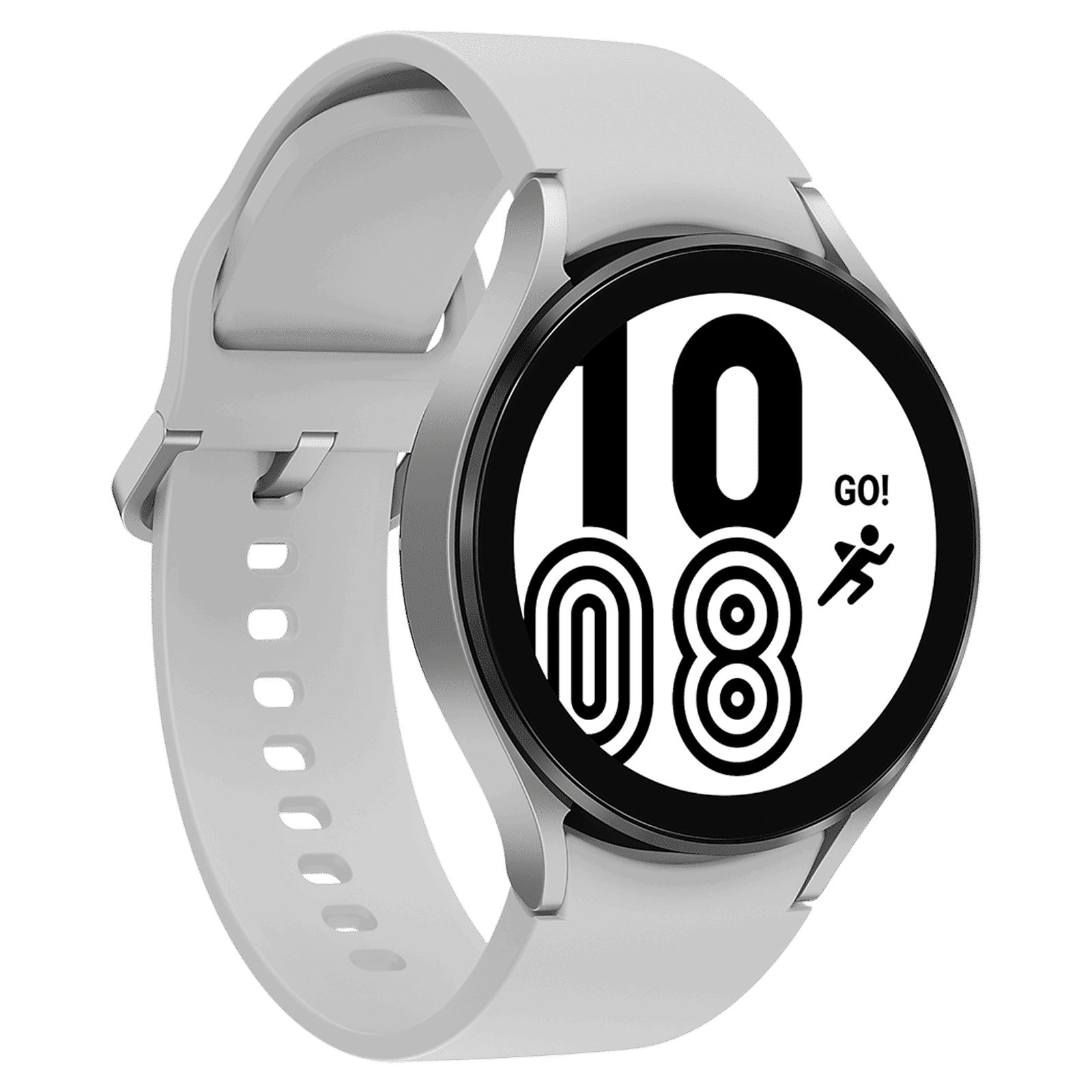 SAMSUNG Galaxy Watch4 GPS+Wi-Fi+Bluetooth Wear OS Smartwatch (44mm Super AMOLED Display, Water Resistant, Silver Strap) SAMSUNG Galaxy Watch4 GPS+Wi-Fi+Bluetooth Wear OS Smartwatch (44mm Super AMOLED Display, Water Resistant, Silver Strap)_6