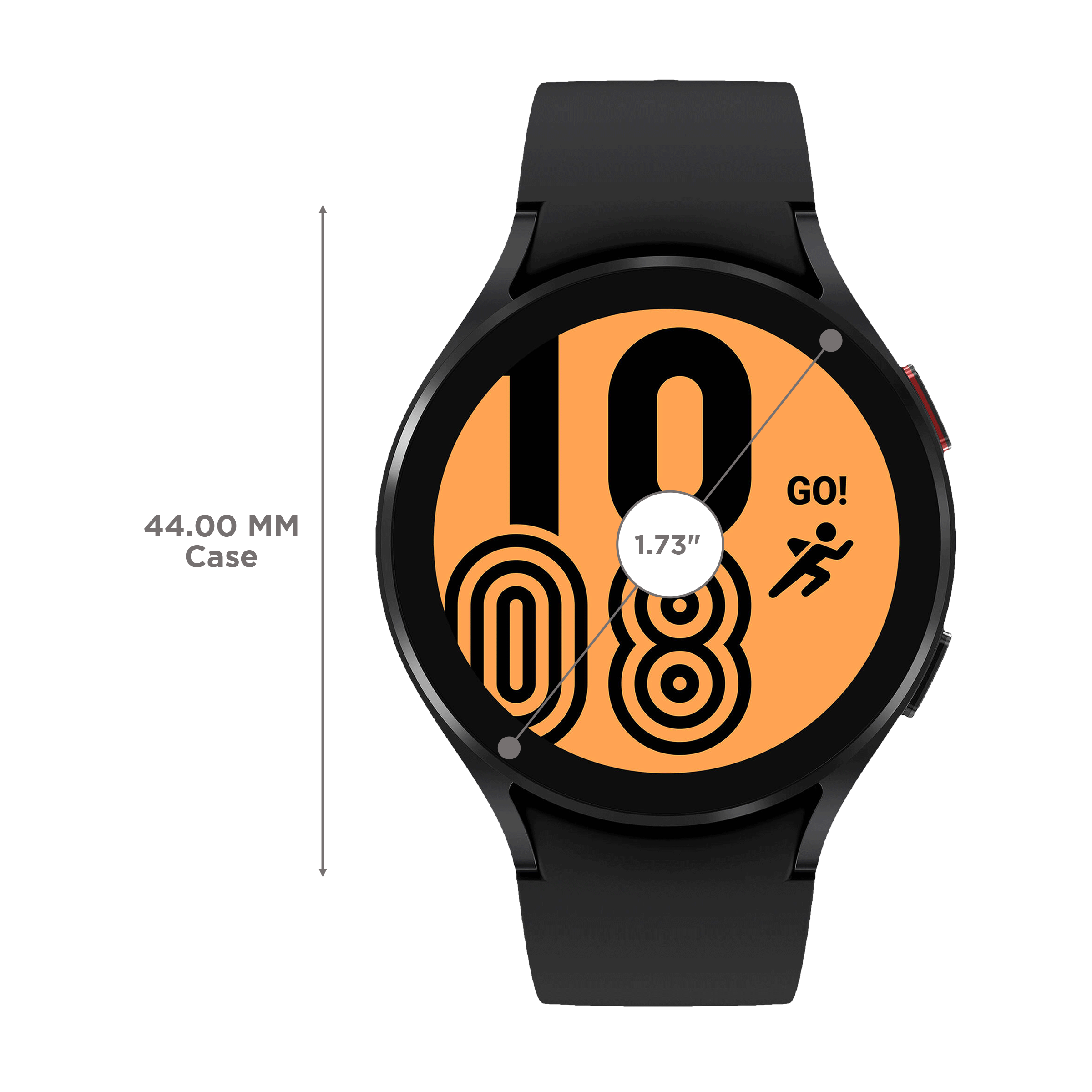 SAMSUNG Galaxy Watch4 GPS+Wi-Fi+4G SIM+Bluetooth Wear OS Smartwatch (44mm Super AMOLED Display, Water Resistant, Black Strap) SAMSUNG Galaxy Watch4 GPS+Wi-Fi+4G SIM+Bluetooth Wear OS Smartwatch (44mm Super AMOLED Display, Water Resistant, Black Strap)_3