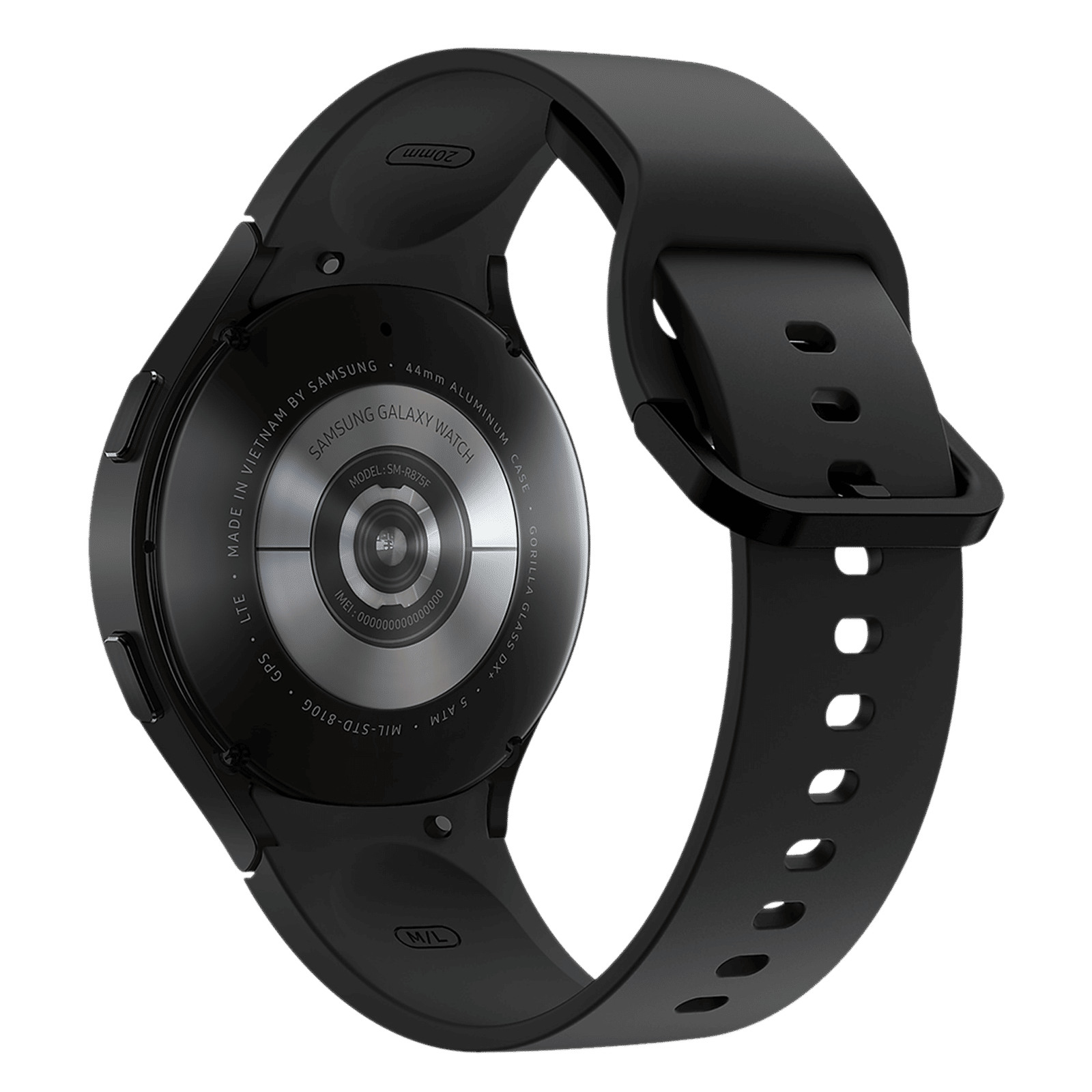 SAMSUNG Galaxy Watch4 GPS+Wi-Fi+4G SIM+Bluetooth Wear OS Smartwatch (44mm Super AMOLED Display, Water Resistant, Black Strap) SAMSUNG Galaxy Watch4 GPS+Wi-Fi+4G SIM+Bluetooth Wear OS Smartwatch (44mm Super AMOLED Display, Water Resistant, Black Strap)_7