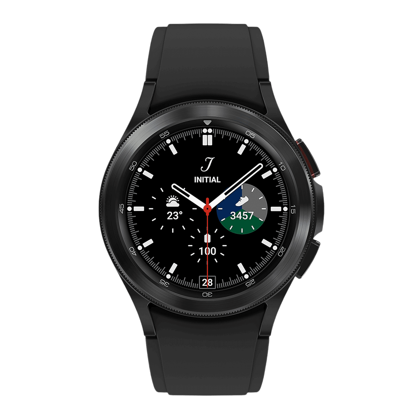 SAMSUNG Galaxy Watch4 Classic GPS+Wi-Fi+4G SIM+Bluetooth Wear OS Smartwatch (42mm Super AMOLED Display, Sweat Resistant, Black Strap)_1