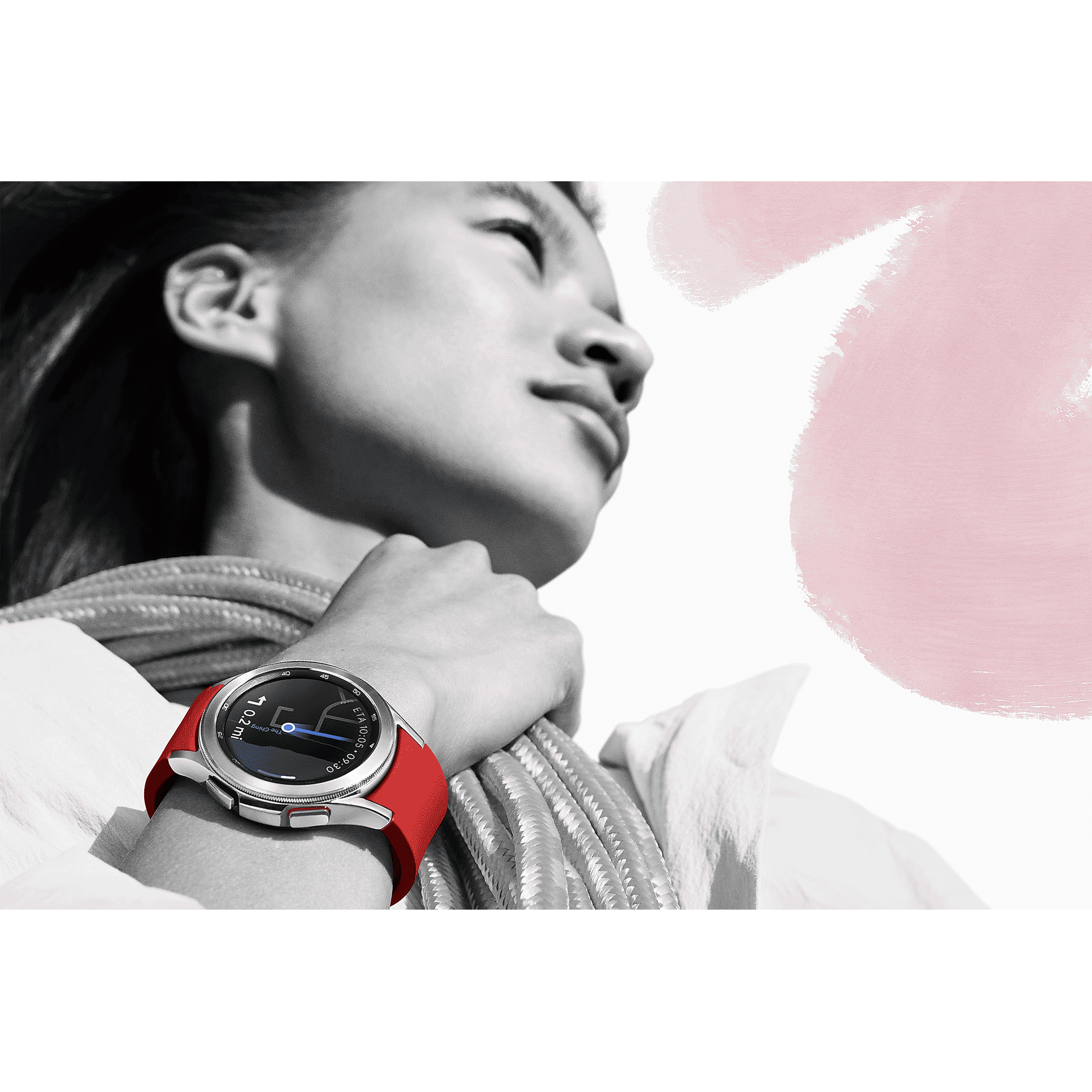 SAMSUNG Galaxy Watch4 Classic Smartwatch with Activity Tracker (46mm Super AMOLED Display, Water Resistant, Black Strap)_8