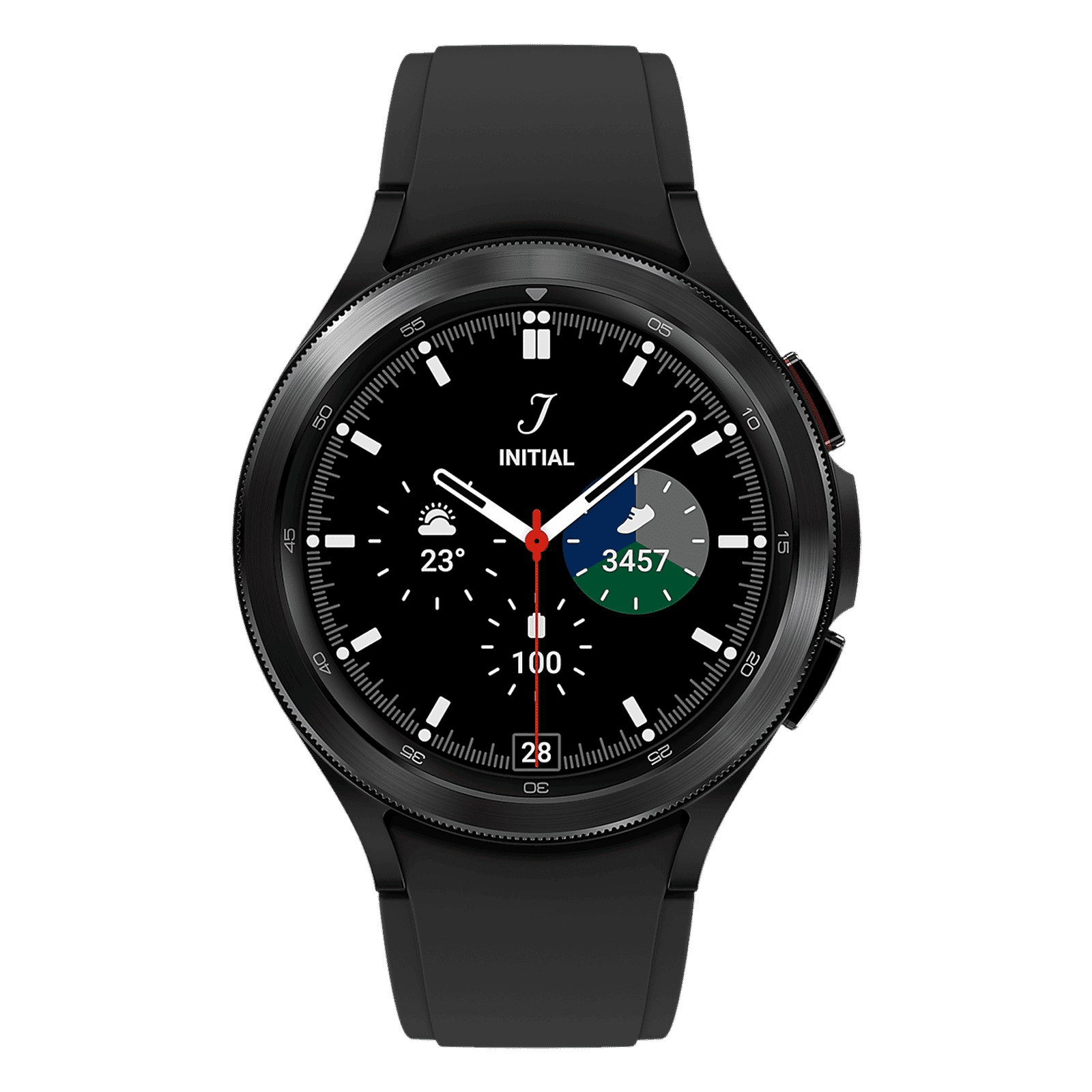 SAMSUNG Galaxy Watch4 Classic GPS+Wi-Fi+4G SIM+Bluetooth Wear OS Smartwatch (46mm Super AMOLED Display, Sweat Resistant, Black Strap)_1