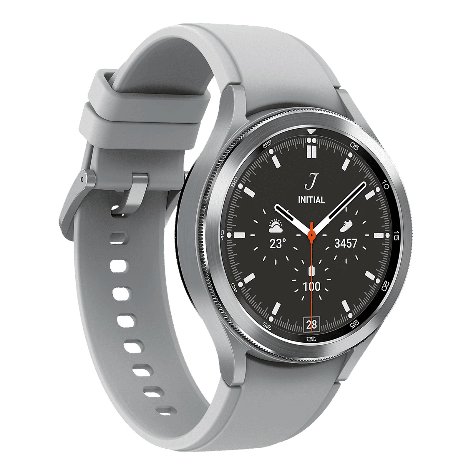 SAMSUNG Galaxy Watch4 Classic GPS+Wi-Fi+4G SIM+Bluetooth Wear OS Smartwatch (46mm Super AMOLED Display, Sweat Resistant, Silver Strap)_6