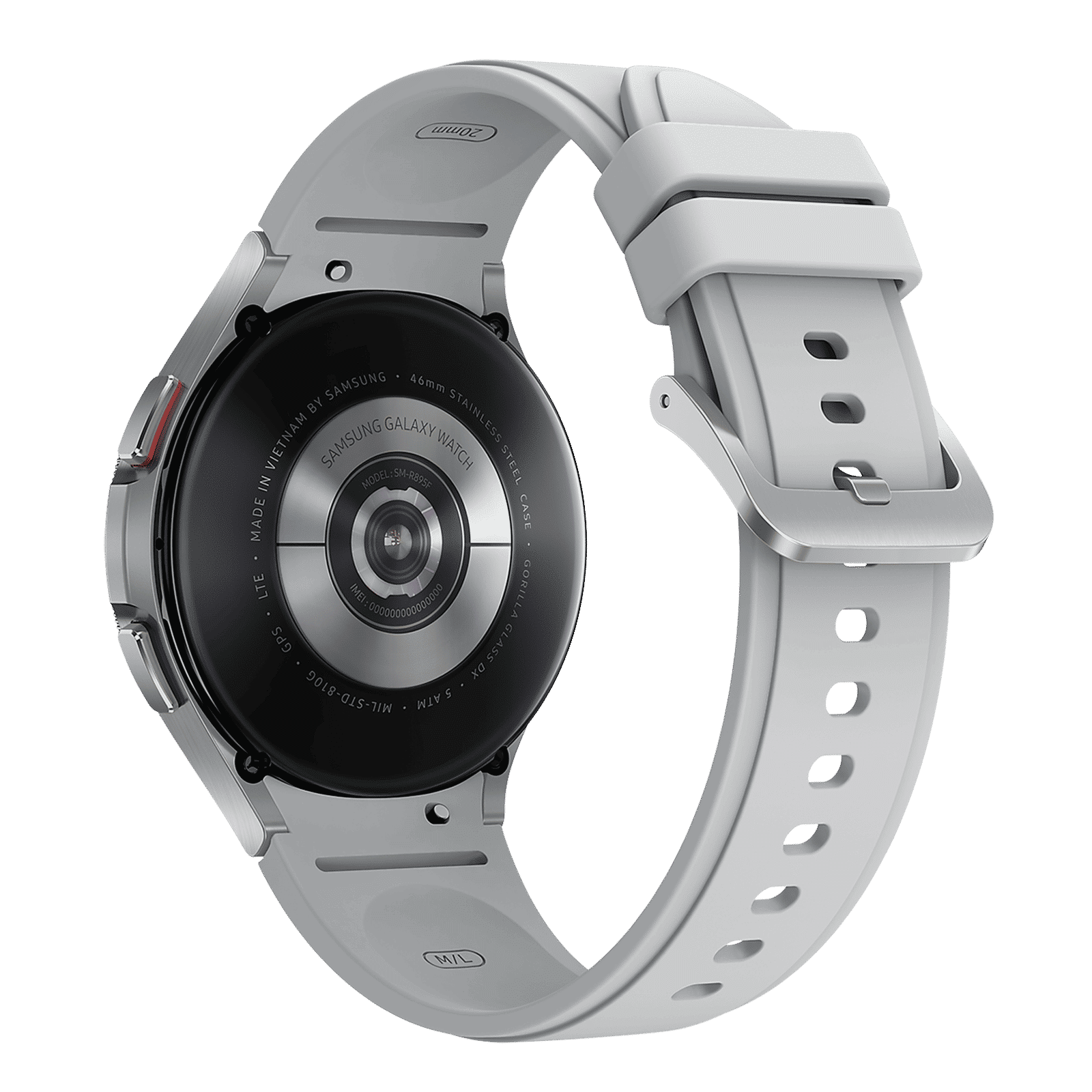 SAMSUNG Galaxy Watch4 Classic GPS+Wi-Fi+4G SIM+Bluetooth Wear OS Smartwatch (46mm Super AMOLED Display, Sweat Resistant, Silver Strap)_7