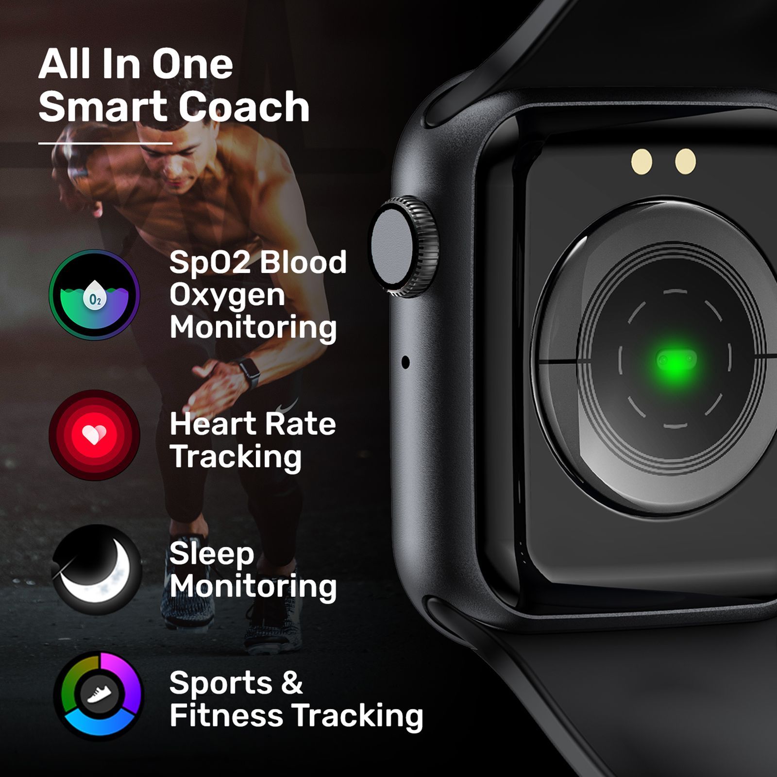 FIRE-BOLTT Ring Smartwatch with Bluetooth Calling (44.5mm with HD Display, IP67 Water Resistant, Black Strap) FIRE-BOLTT Ring Smartwatch with Bluetooth Calling (44.5mm with HD Display, IP67 Water Resistant, Black Strap)_5