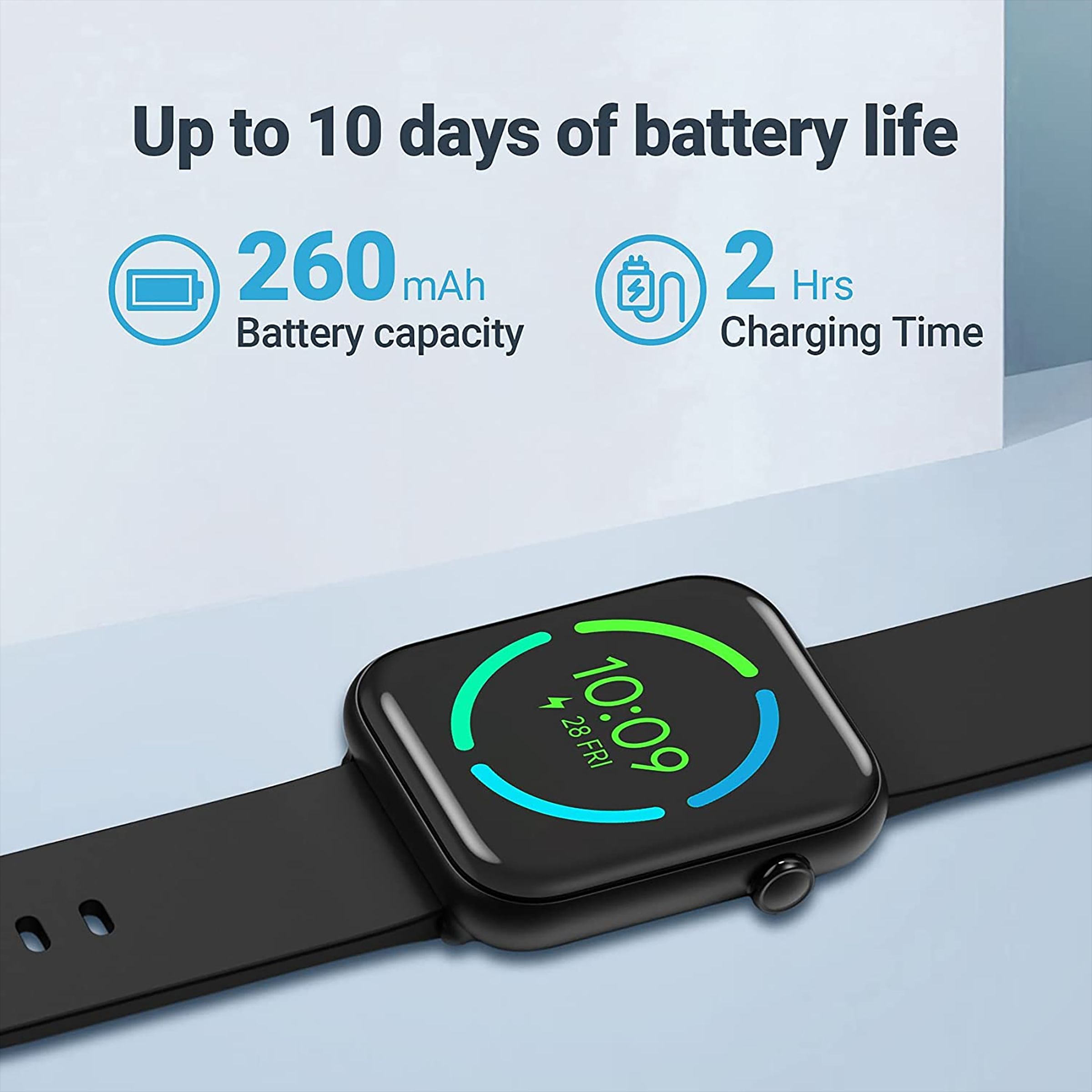 mobvoi TicWatch GTH Smartwatch with Activity Tracker (39.37mm IPS TFT Display, 5ATM Water Resistant, Black Strap)_12