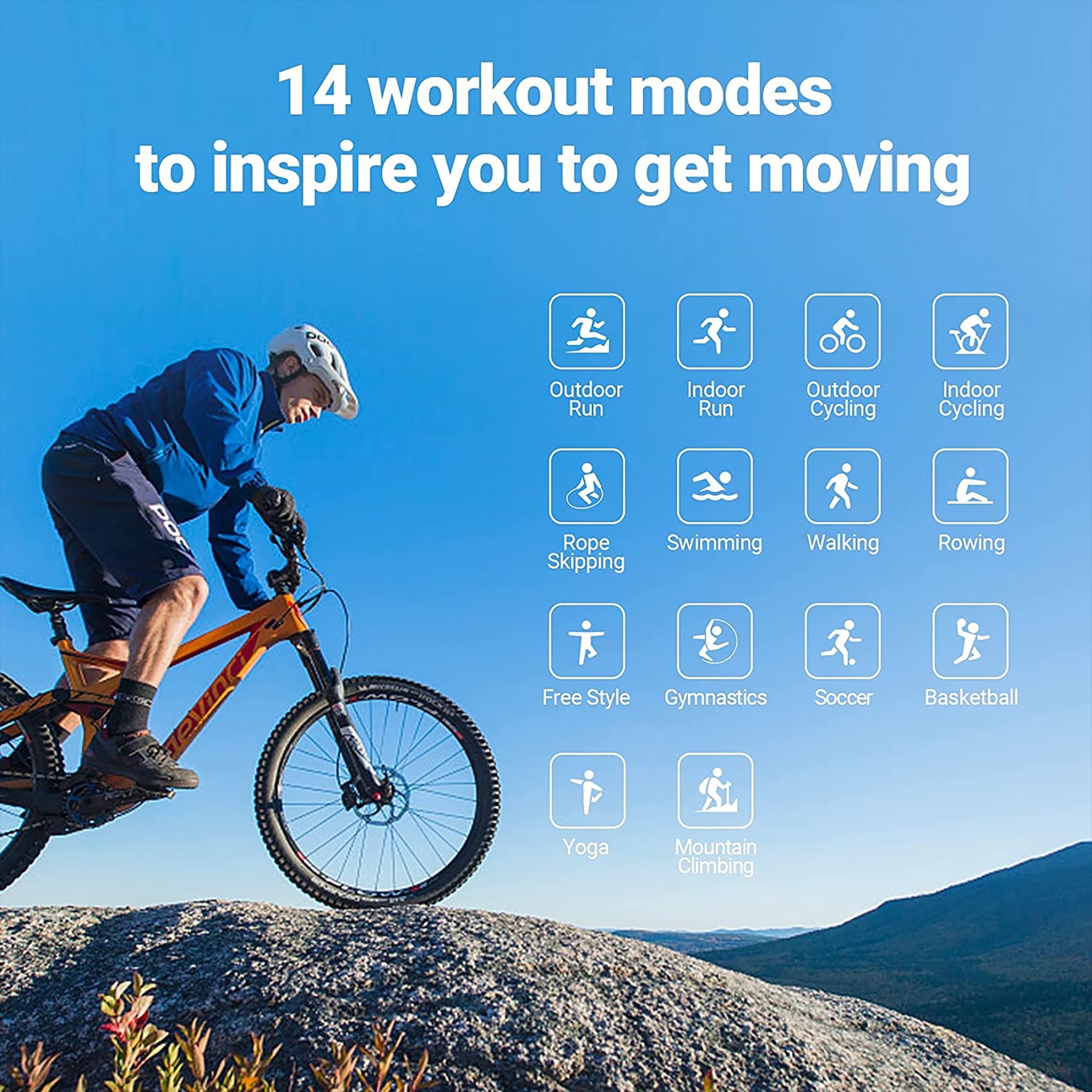 mobvoi TicWatch GTH Smartwatch with Activity Tracker (39.37mm IPS TFT Display, 5ATM Water Resistant, Black Strap)_6