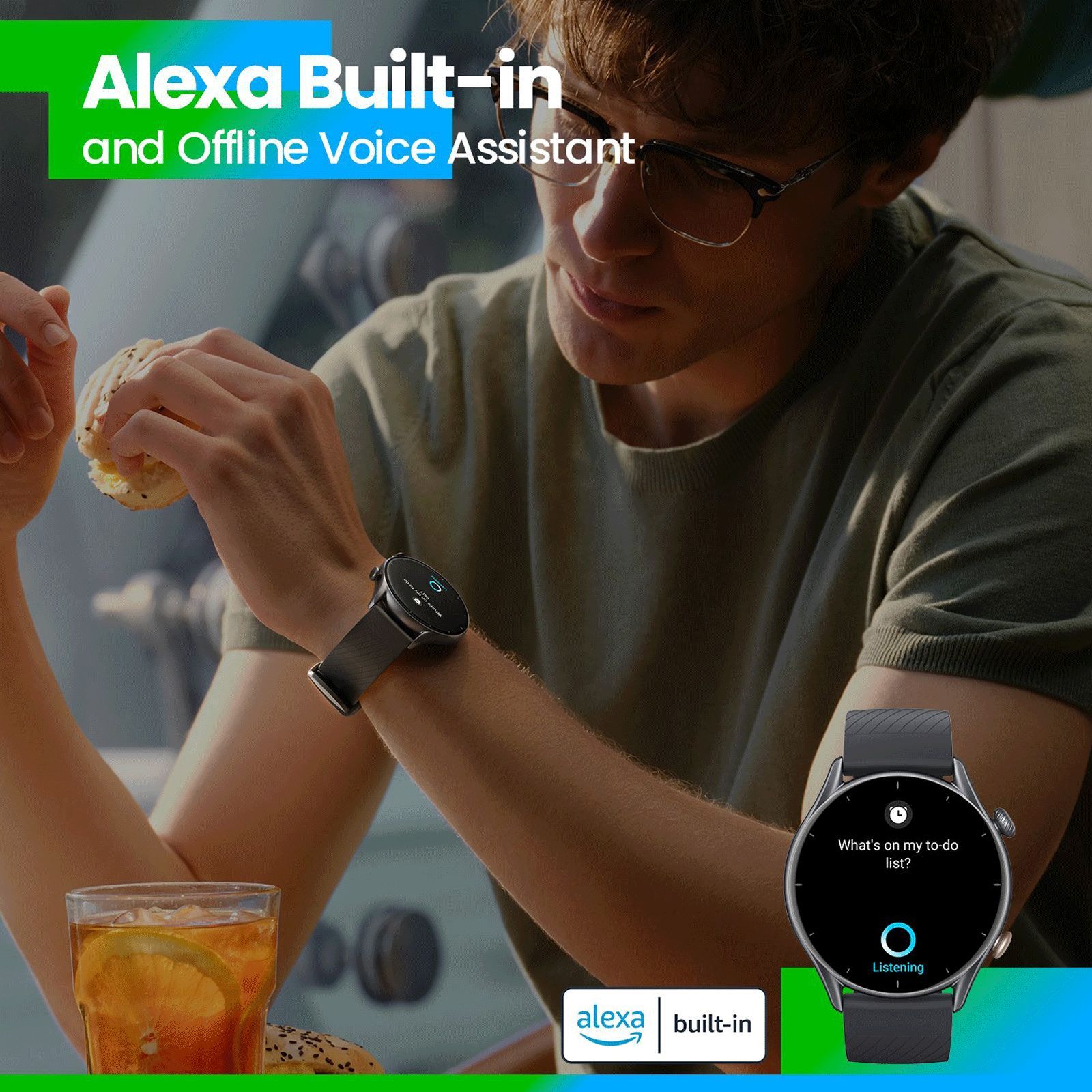 amazfit GTR 3 Smartwatch with Activity Tracker (35.3mm AMOLED Display, Water Resistant, Thunder Black Strap)_6