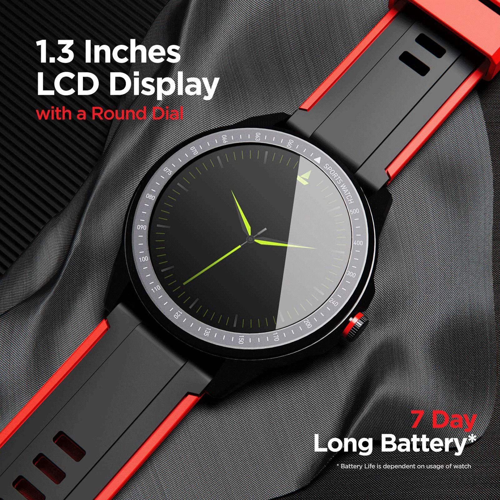 boAt Flash RTL Edition Smartwatch with Activity Tracker (33mm LCD Display, IP68 Water Resistant, Moon Red Strap) boAt Flash RTL Edition Smartwatch with Activity Tracker (33mm LCD Display, IP68 Water Resistant, Moon Red Strap)_6