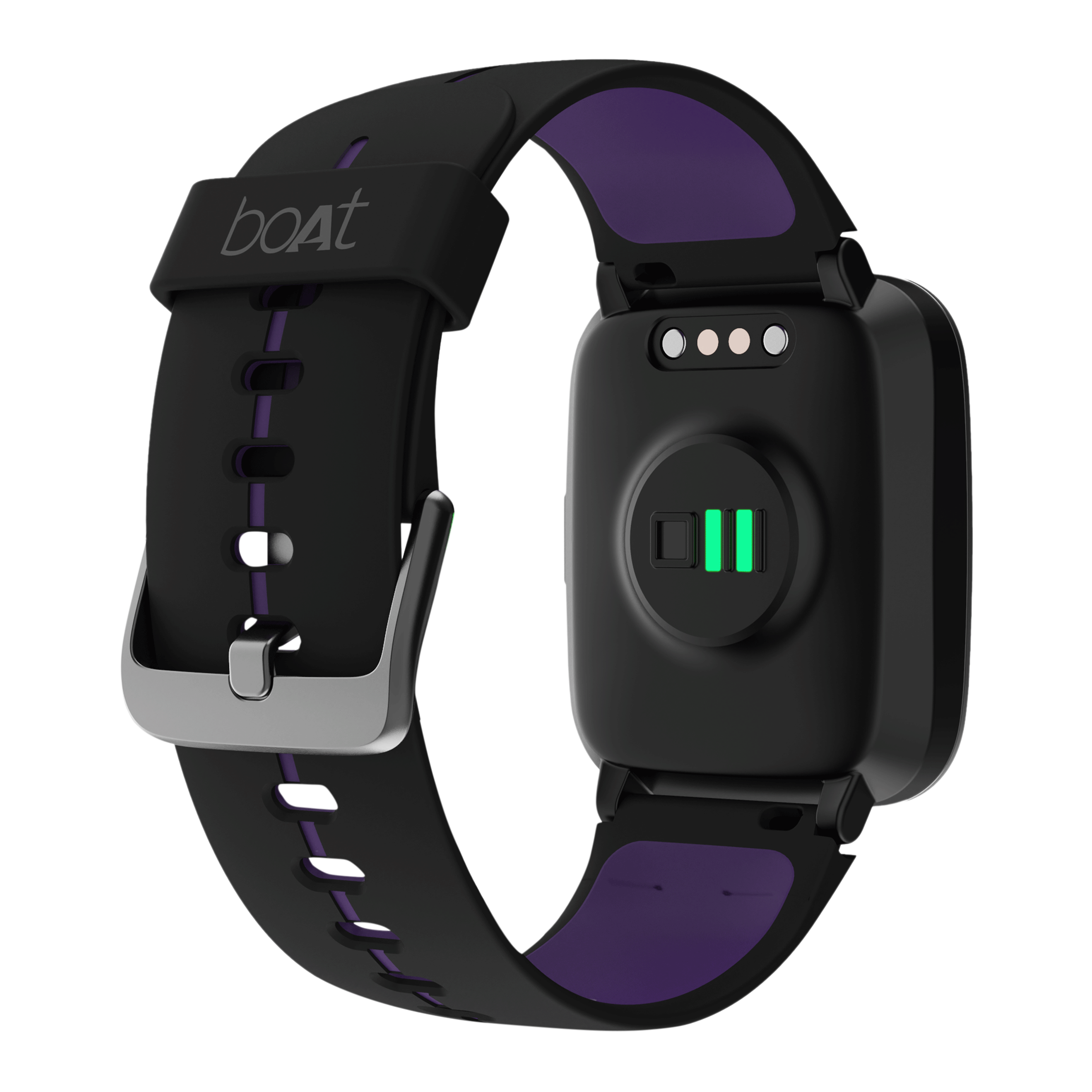 boAt Storm Black Panther Marvel Edition Smartwatch with Health Monitoring (33mm 2.5D Curved Display, 5ATM Water Resistant, Wakanda Black Strap)_5