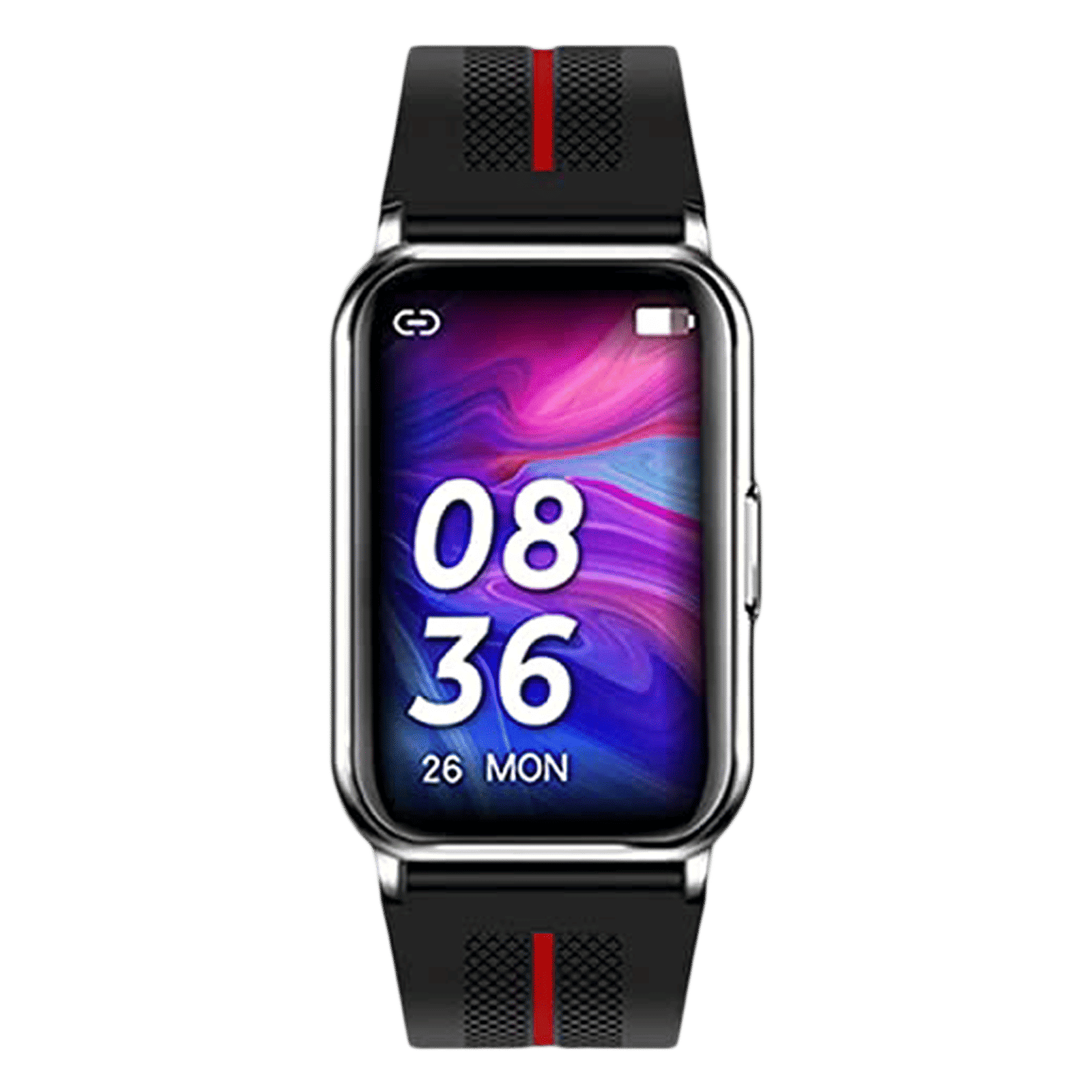 pebble Aspire Smartwatch with Female Cycle Tracker (1.57 Inch 2.5HD Curved Screen TFT-LCD Display, 5ATM Waterproof, Black Strap)_2