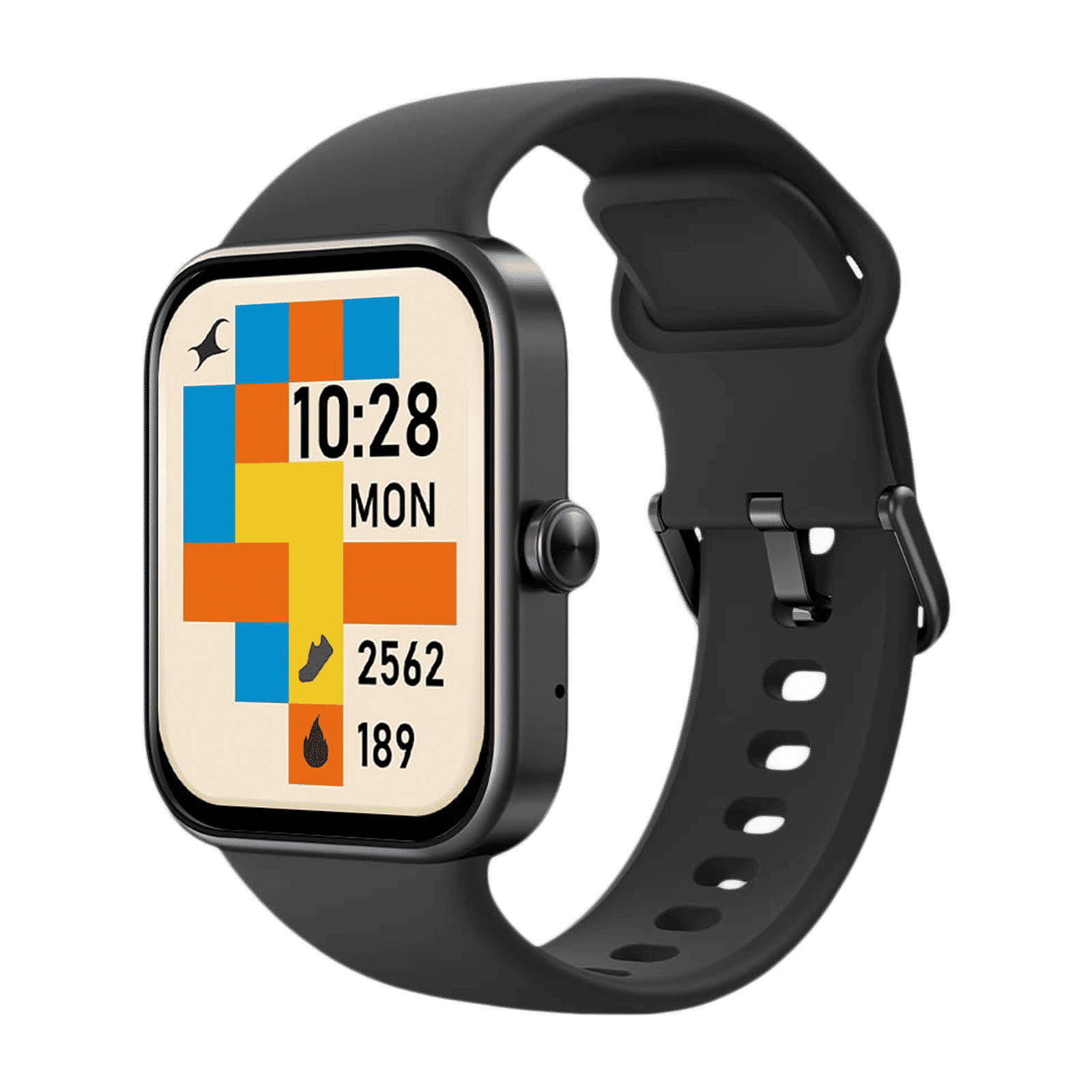 fastrack Reflex Vox Smartwatch with Activity Tracker (42.92mm HD Display, 5ATM Water Resistant, Black Strap) fastrack Reflex Vox Smartwatch with Activity Tracker (42.92mm HD Display, 5ATM Water Resistant, Black Strap)_4