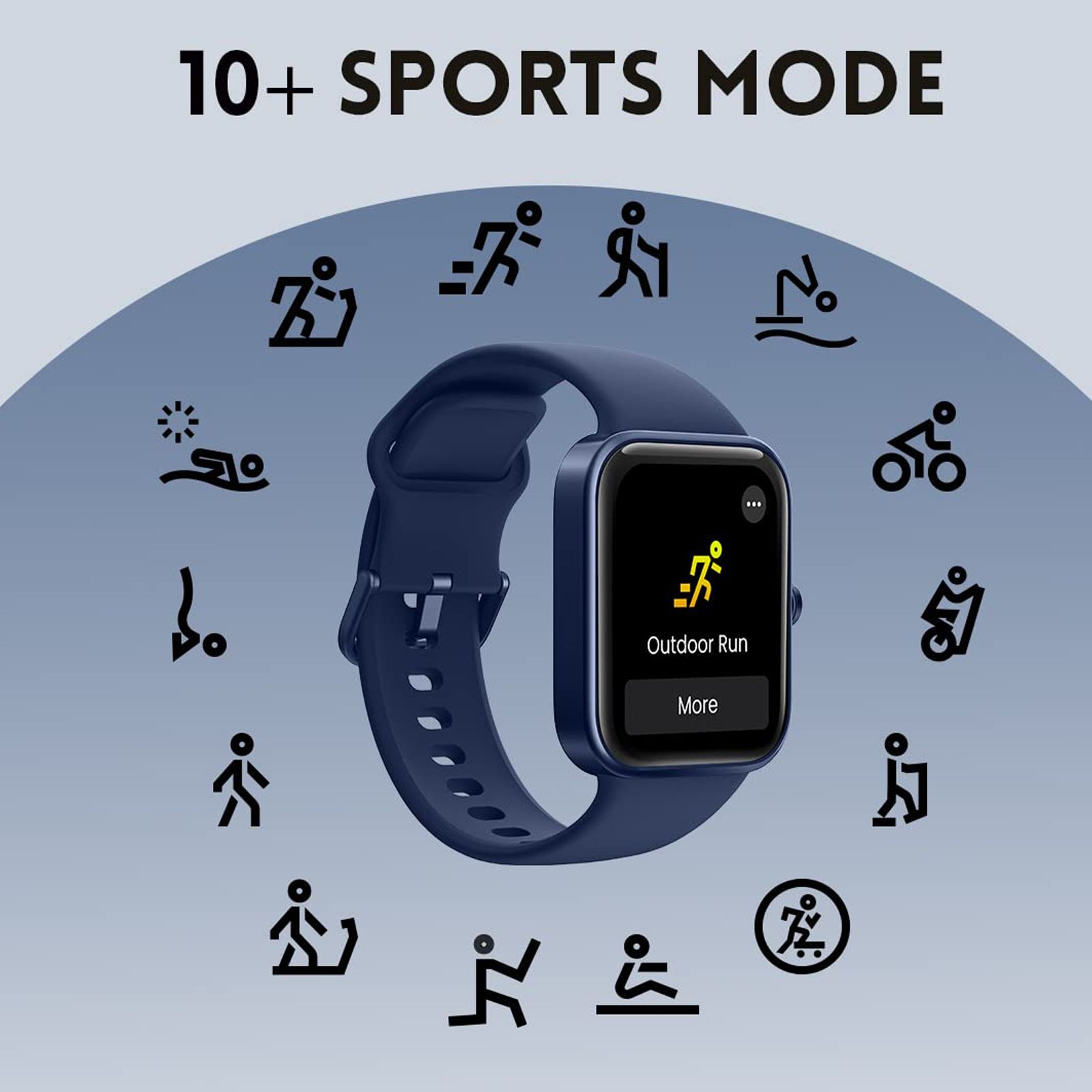 fastrack Reflex Vox Smartwatch with Activity Tracker (42.93mm TFT LCD Display, 5ATM Water Resistant, Blazing Blue Strap) fastrack Reflex Vox Smartwatch with Activity Tracker (42.93mm TFT LCD Display, 5ATM Water Resistant, Blazing Blue Strap)_9