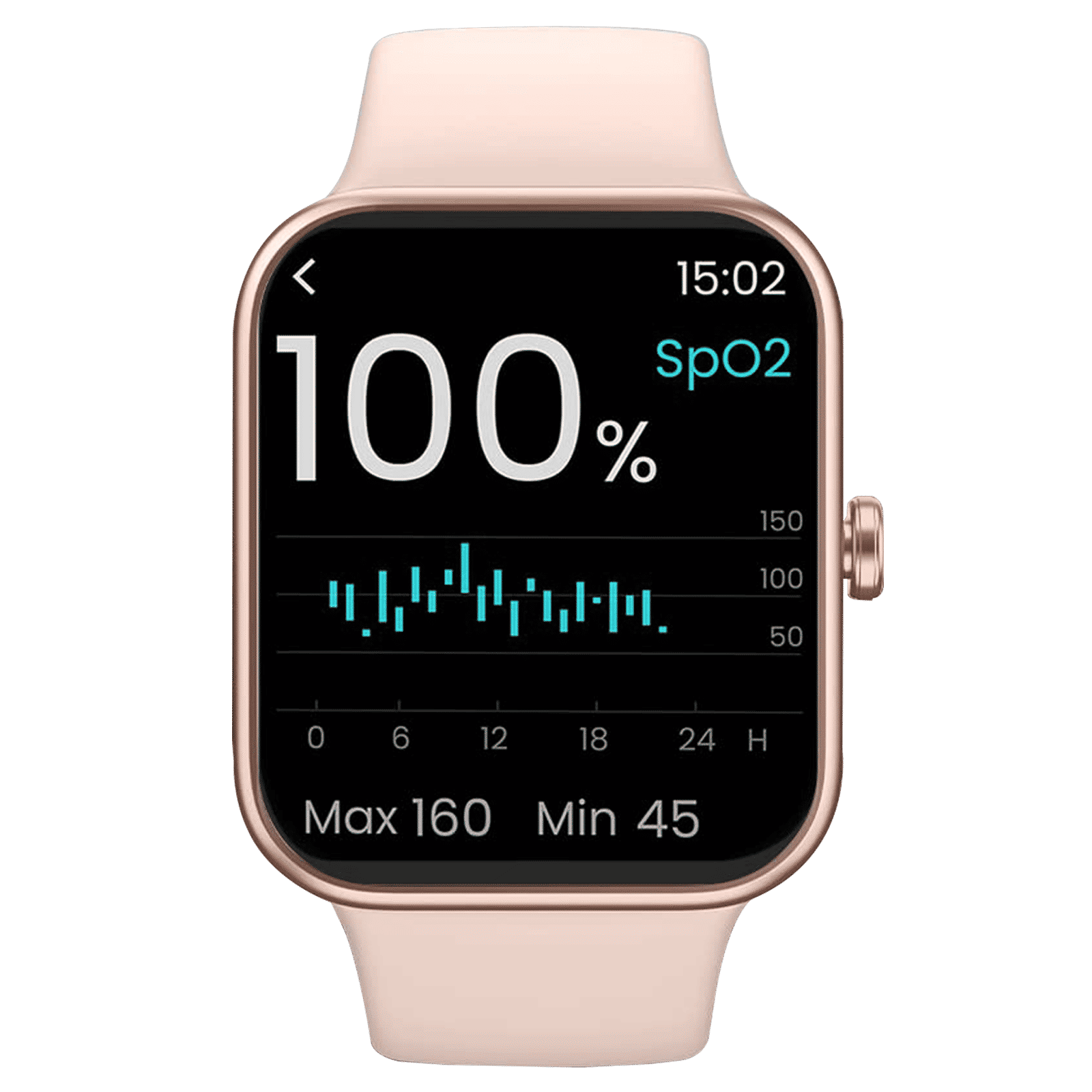 fastrack Reflex Vox Smartwatch with Activity Tracker (42.92mm HD Display, 5ATM Water Resistant, Pink Strap)_1