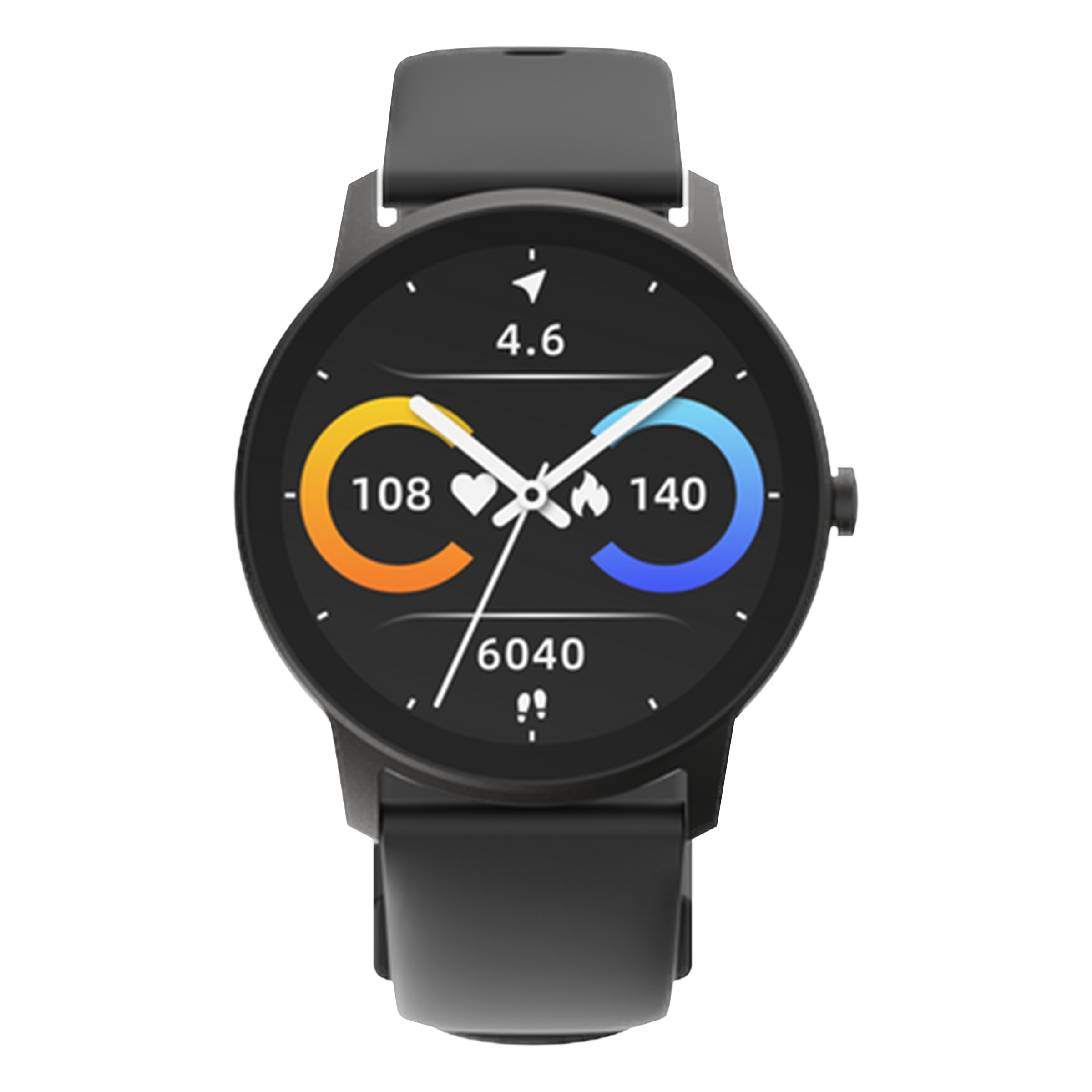 Fitshot Loop Smartwatch with Health Monitoring (32.51mm Lucid Display, IP68 Water Resistant, Black Strap) Fitshot Loop Smartwatch with Health Monitoring (32.51mm Lucid Display, IP68 Water Resistant, Black Strap)_1