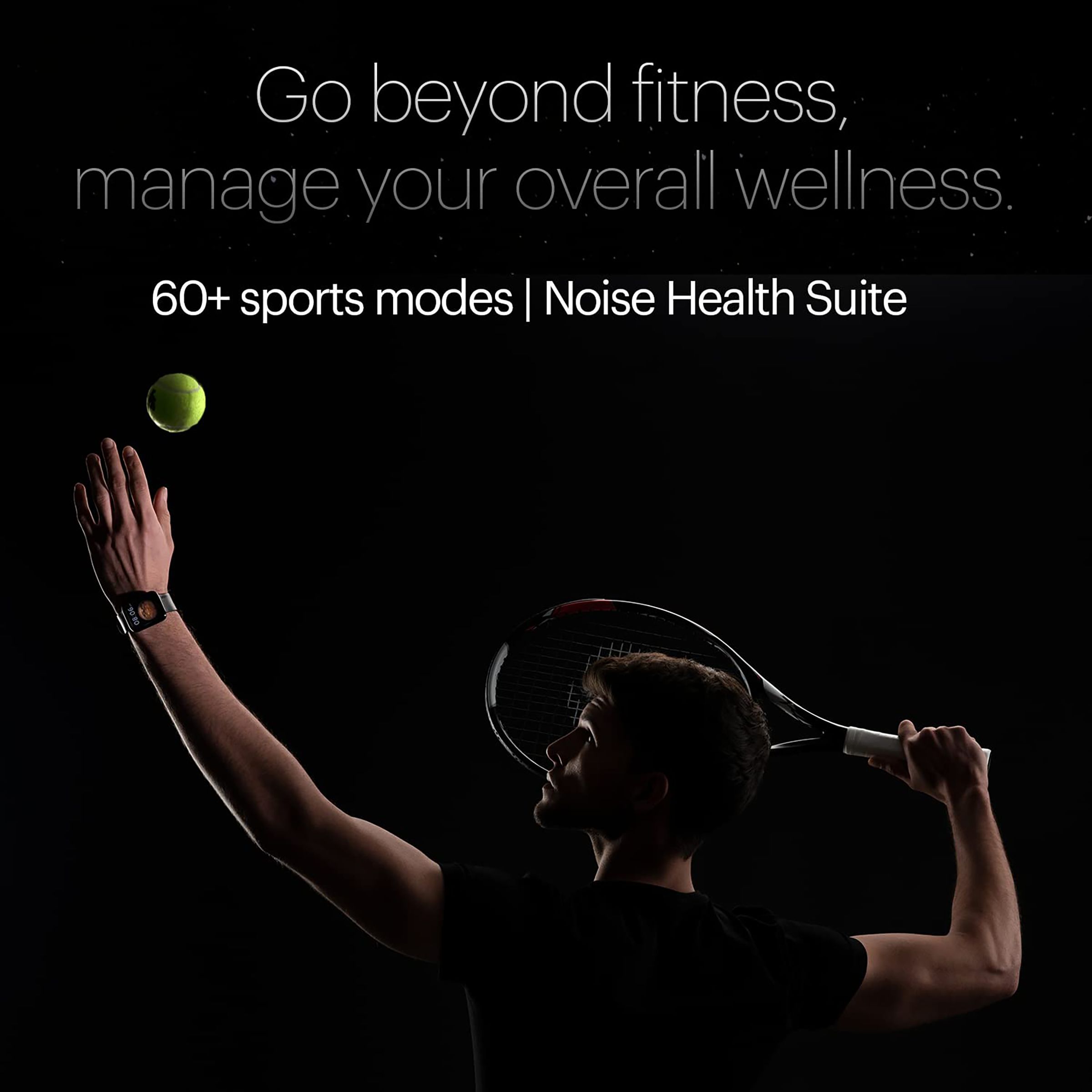 noise ColorFit Ultra 2 Smartwatch with Activity Tracker (45.2mm AMOLED Display, IP68 Water Resistant, Jet Black Strap)_6