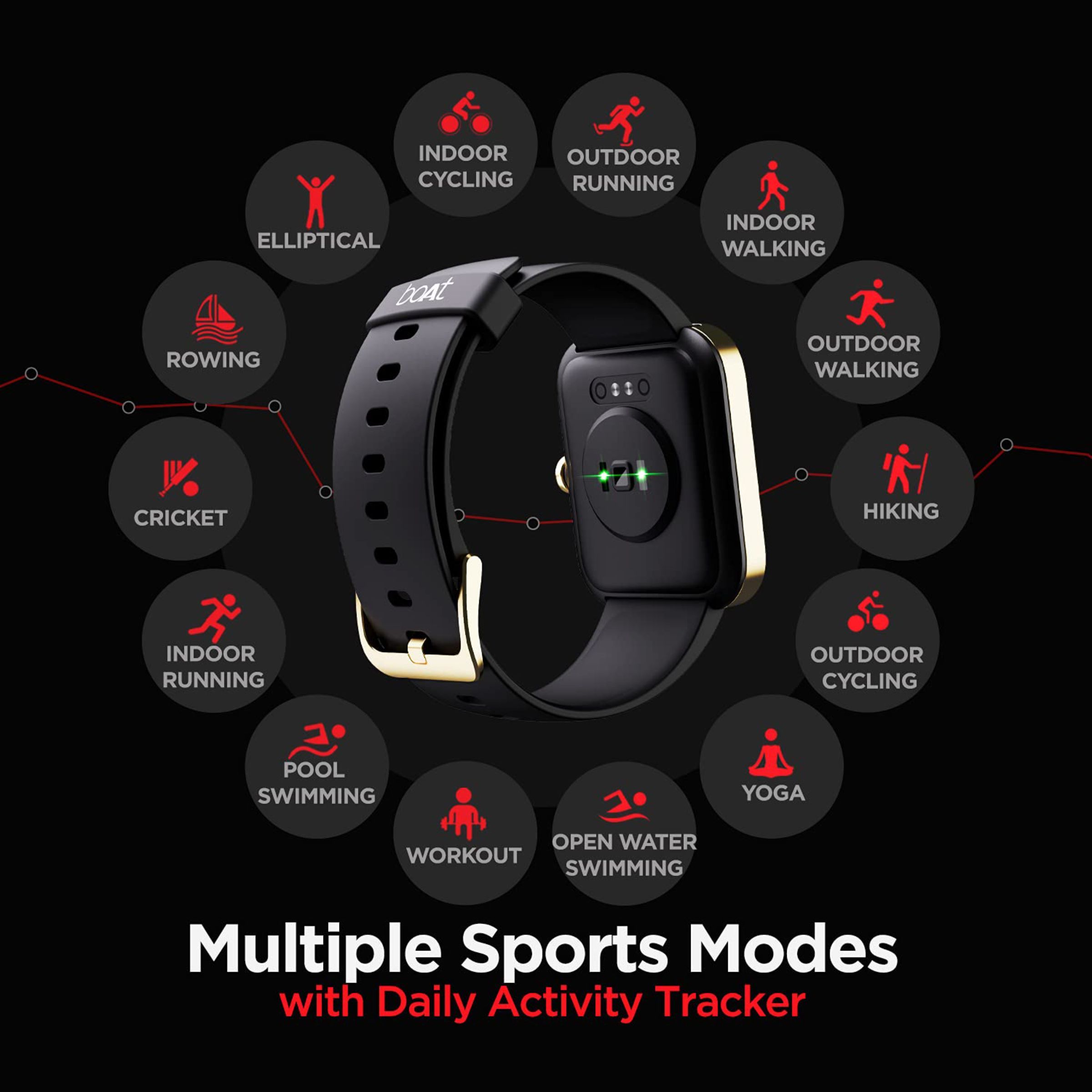 boAt Xtend Smartwatch with Activity Tracker (42mm LCD Display, 5ATM Water Resistant, Pitch Black Strap)_7