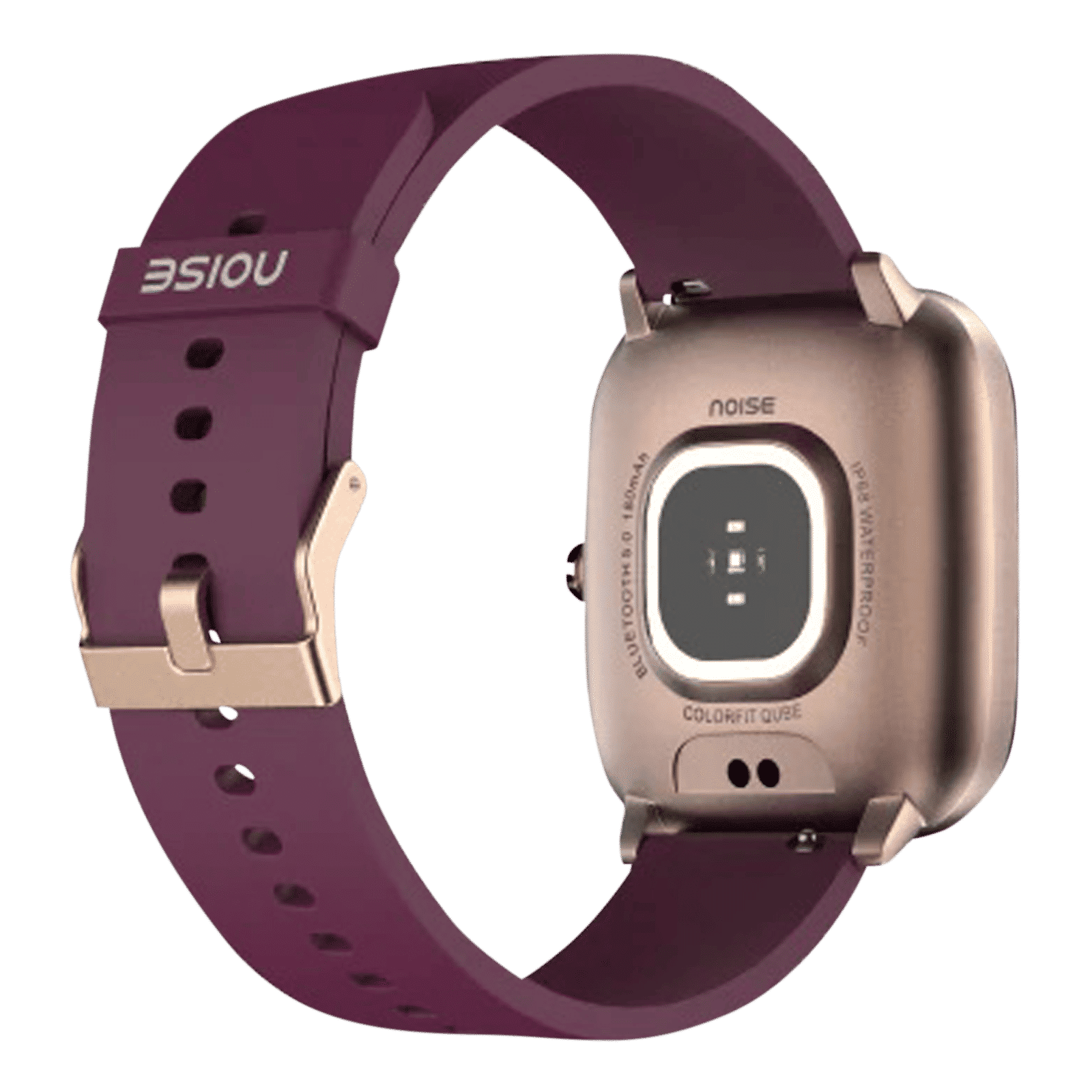 noise ColorFit Qube O2 Smartwatch with Activity Tracker (35.56mm TFT LCD Display, IP68 Waterproof, Deep Wine Strap)_5