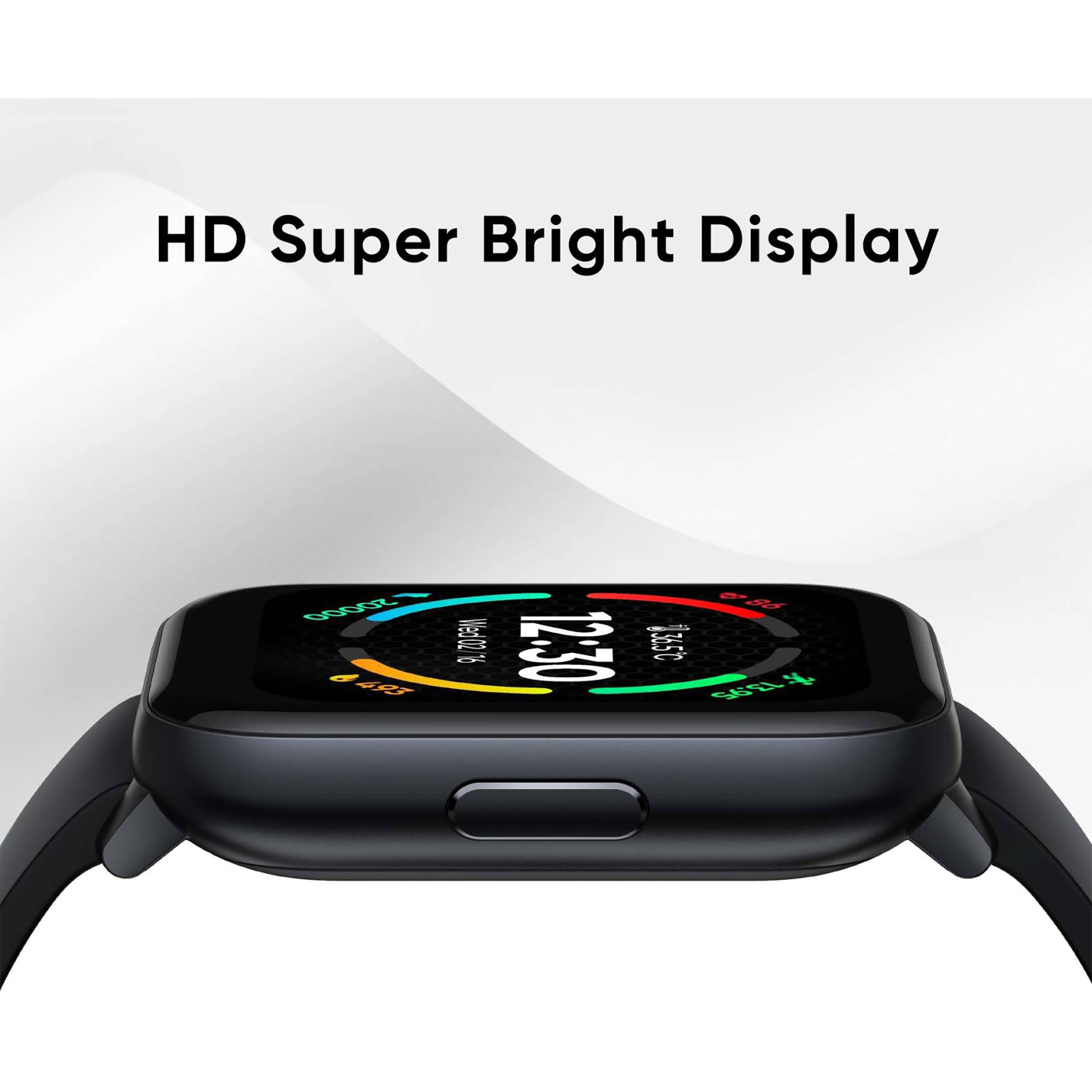 realme TechLife Watch S100 Smartwatch with Activity Tracker (43mm TFT Display, IP68 Water Resistant, Black Strap)_14