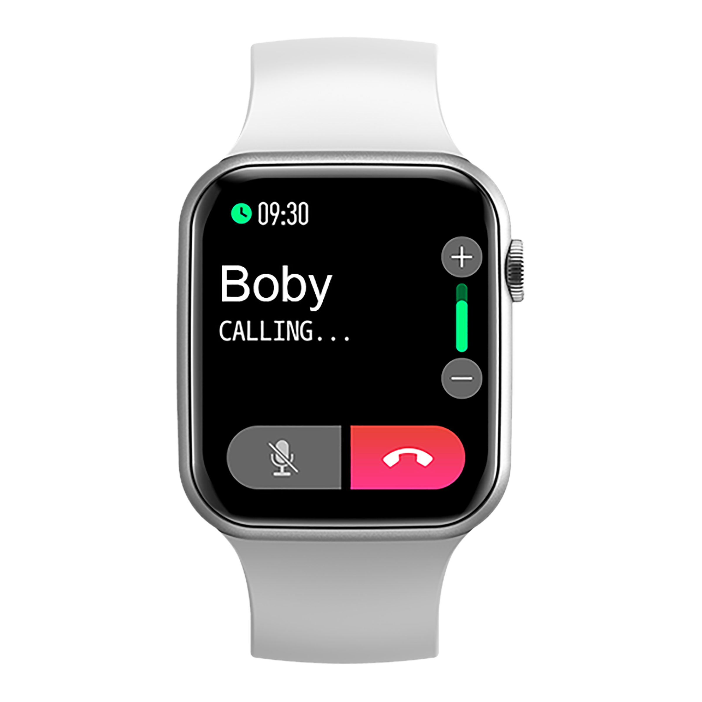 FIRE-BOLTT Call BSW014 Smartwatch with Bluetooth Calling (43.1mm HD Display, IP67 Water Resistant, White Strap)_1