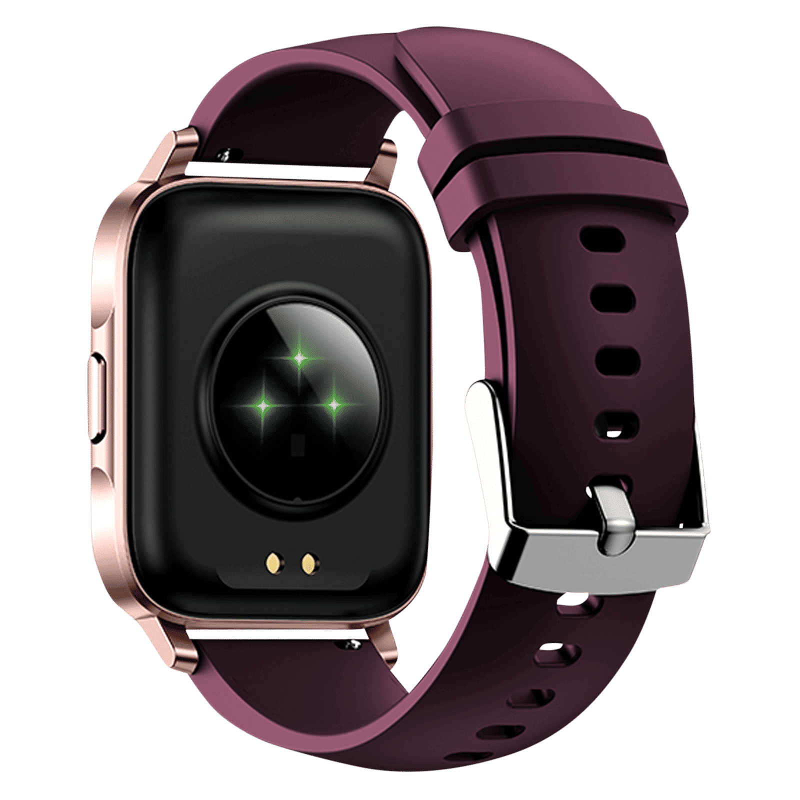 in base Urban Fit X Smartwatch with Activity Tracker (42.9mm LCD Display, IP68 Water Resistant, Violet Strap)_6