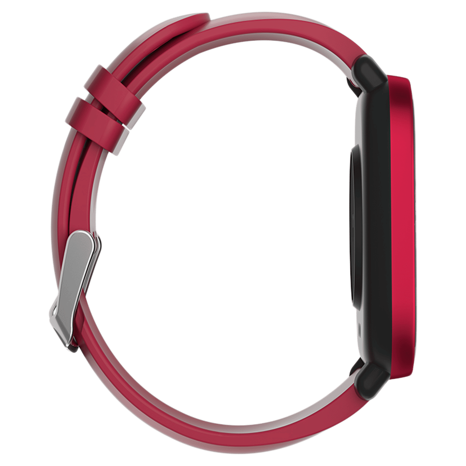 in base Urban Lite X Smartwatch with Activity Tracker (40.64mm IPS LCD Display, IPX68 Water Resistant, Red Strap)_6