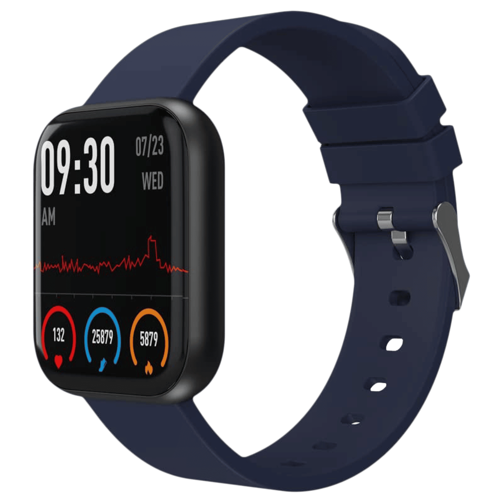 PORTRONICS Kronos X2 Smartwatch with Activity Tracker (33mm Full Touch Display, IP67 Water Resistant, Blue Strap) PORTRONICS Kronos X2 Smartwatch with Activity Tracker (33mm Full Touch Display, IP67 Water Resistant, Blue Strap)_4