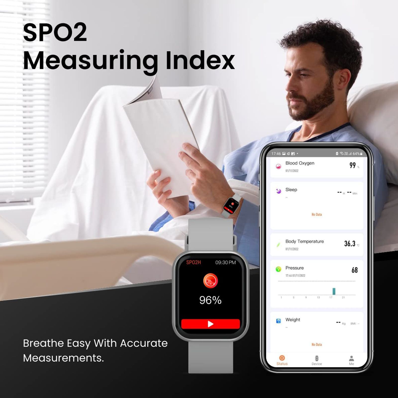 PORTRONICS Kronos X2 Smartwatch with Activity Tracker (33.02mm Full Touch Display, IP67 Water Resistant, Grey Strap) PORTRONICS Kronos X2 Smartwatch with Activity Tracker (33.02mm Full Touch Display, IP67 Water Resistant, Grey Strap)_8