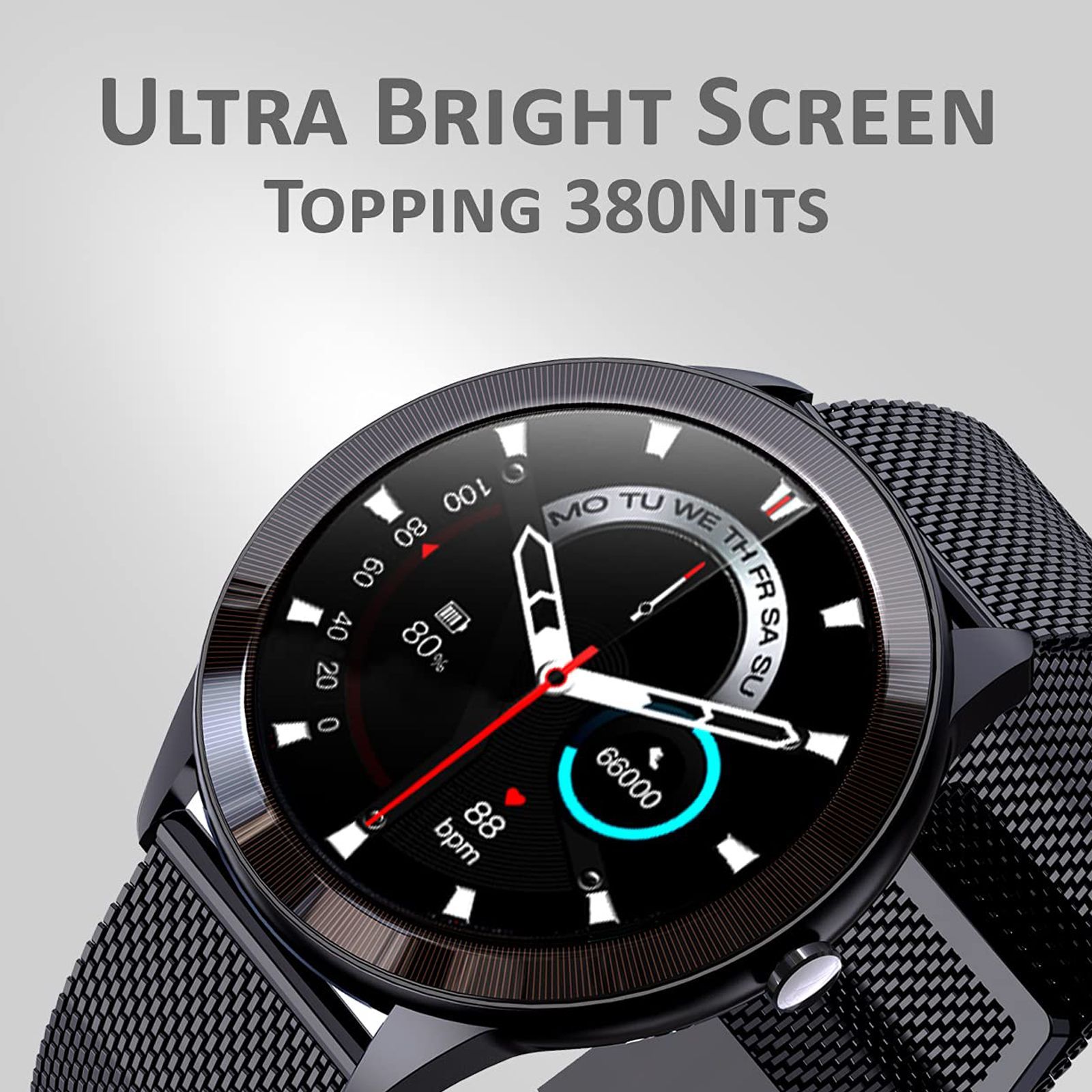 maxima Max Pro X4 Smartwatch with Activity Tracker (33.02mm IPS TFT Display, IP68 Water Resistant, Mesh Black Strap) maxima Max Pro X4 Smartwatch with Activity Tracker (33.02mm IPS TFT Display, IP68 Water Resistant, Mesh Black Strap)_6