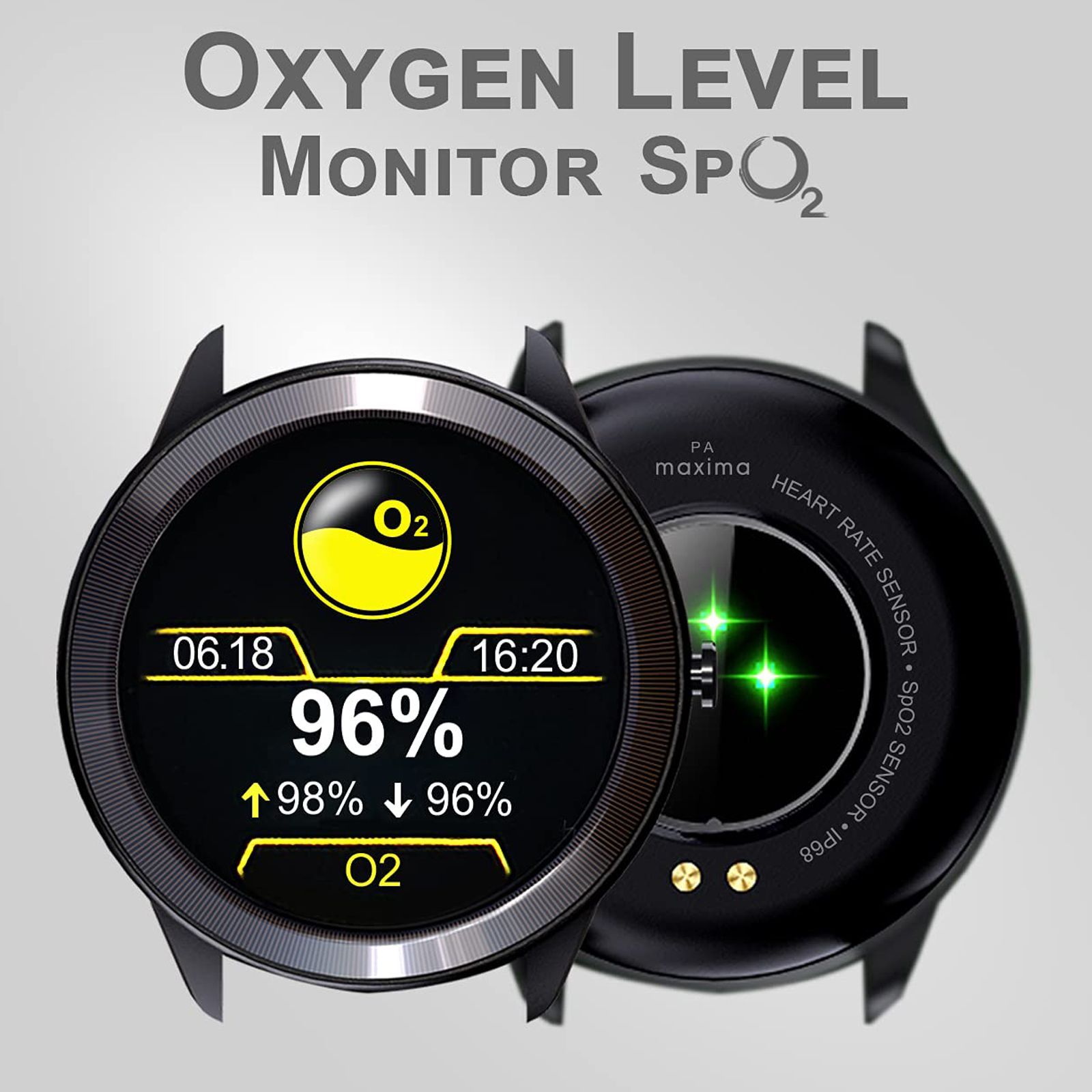 maxima Max Pro X4 Smartwatch with Activity Tracker (33.02mm IPS TFT Display, IP68 Water Resistant, Mesh Black Strap) maxima Max Pro X4 Smartwatch with Activity Tracker (33.02mm IPS TFT Display, IP68 Water Resistant, Mesh Black Strap)_8