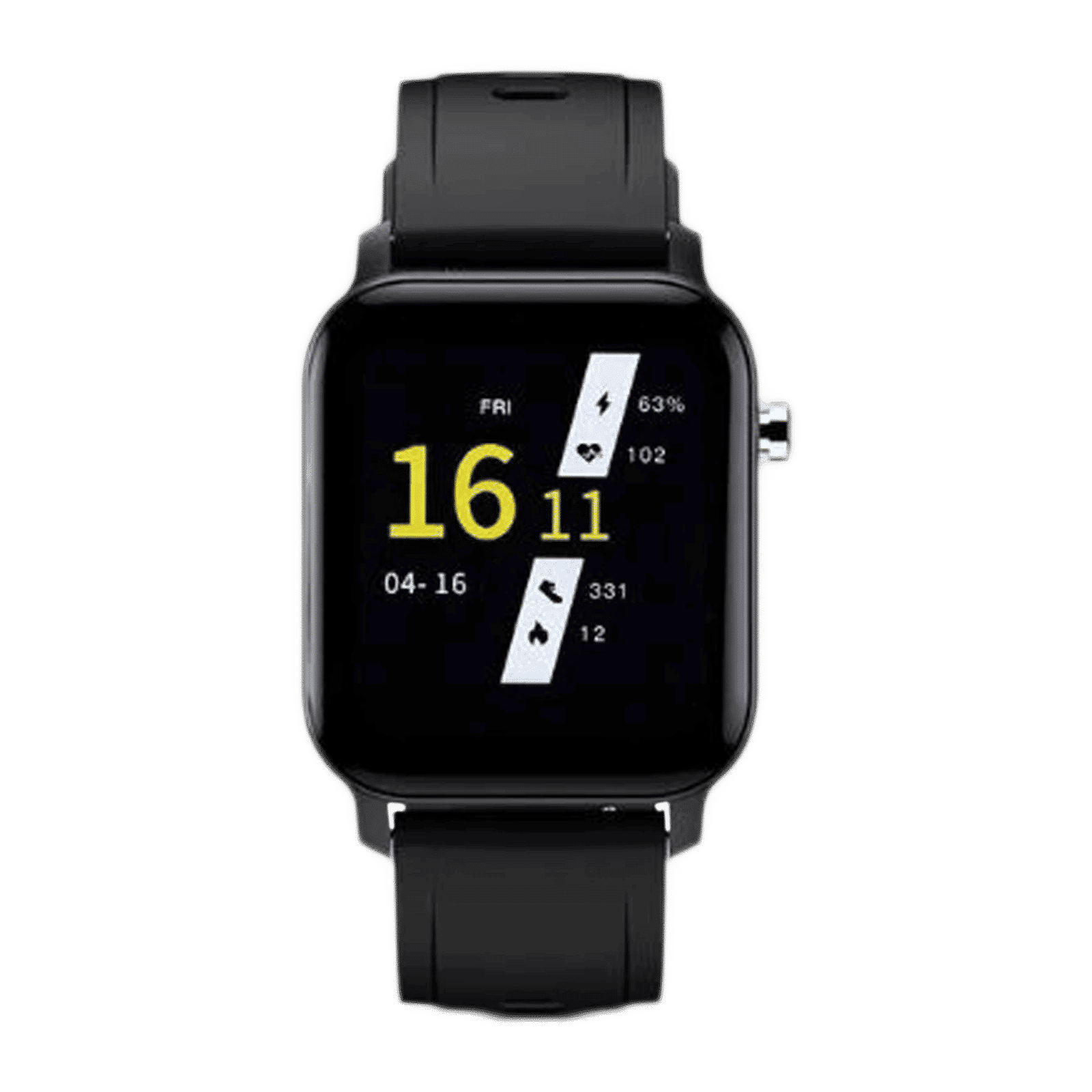 maxima Max Pro X2 Smartwatch with Activity Tracker (35mm TFT IPS Ultra Retina Display, IP68 Water Resistant, Black Strap)_1