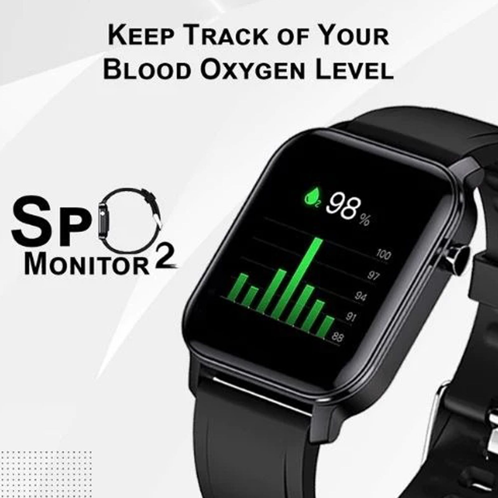 maxima Max Pro X2 Smartwatch with Activity Tracker (35mm TFT IPS Ultra Retina Display, IP68 Water Resistant, Black Strap)_6