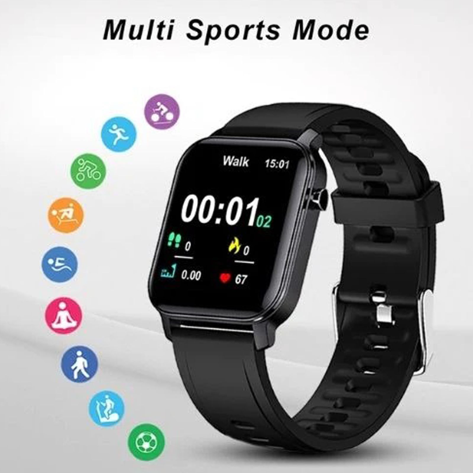 maxima Max Pro X2 Smartwatch with Activity Tracker (35mm TFT IPS Ultra Retina Display, IP68 Water Resistant, Black Strap)_7