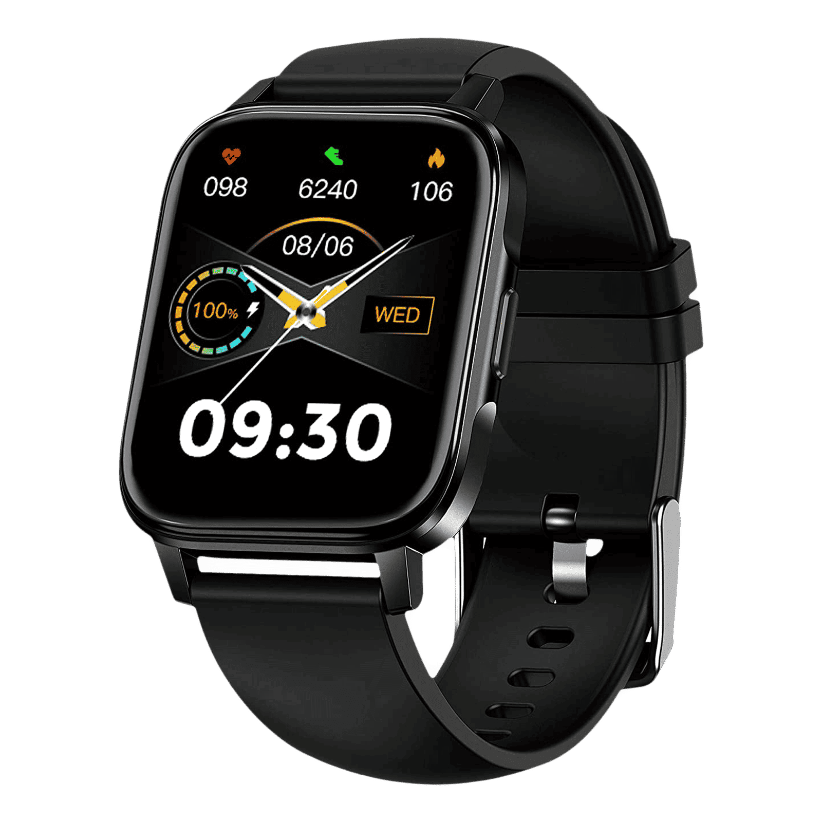 maxima Max Pro X5 Smartwatch with Activity Tracker (43mm Color IPS Display, IP68 Water Resistant, Black Strap) maxima Max Pro X5 Smartwatch with Activity Tracker (43mm Color IPS Display, IP68 Water Resistant, Black Strap)_4