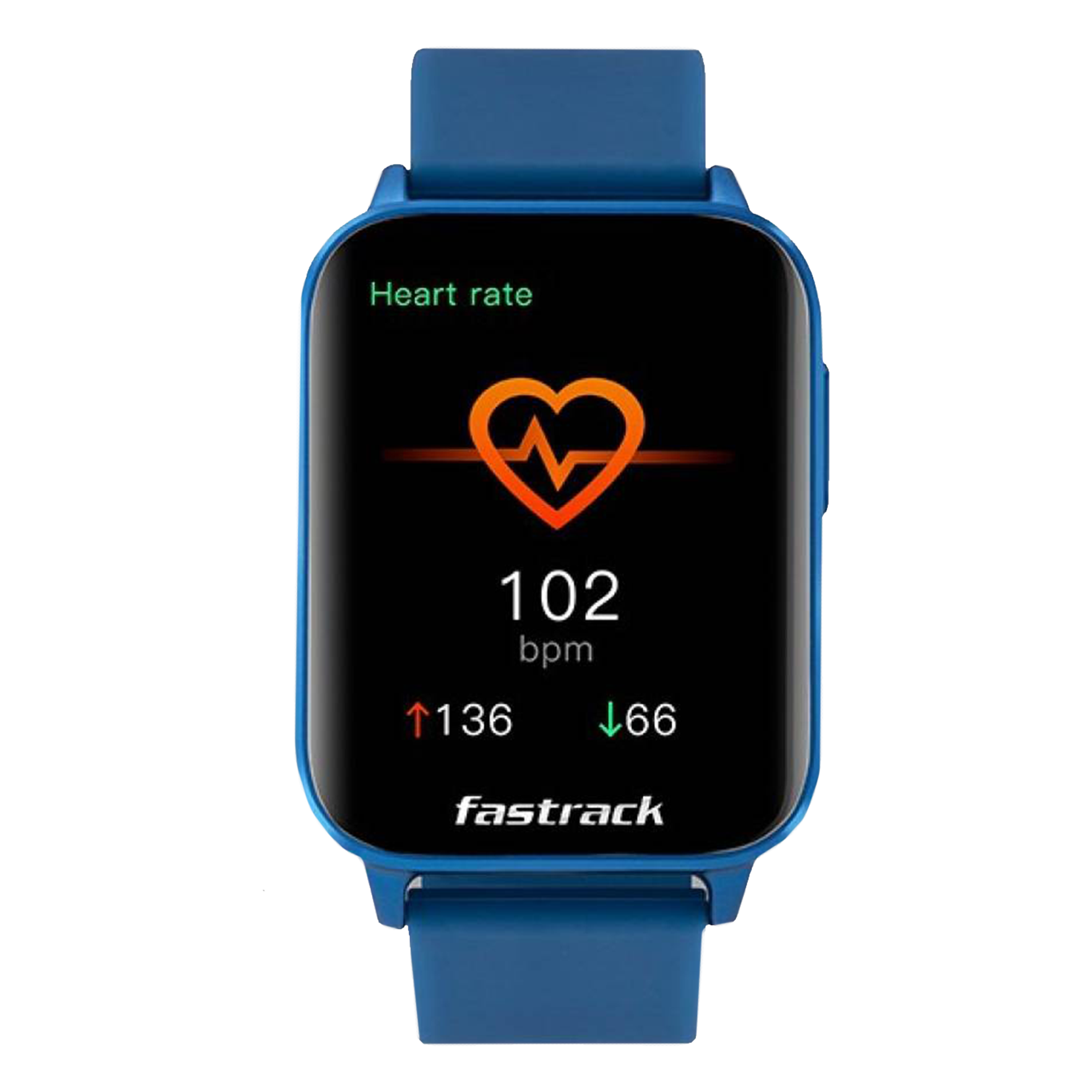 fastrack Reflex Curv Smartwatch with Activity Tracker (42.92mm 2.5D Curved Display, IP68 Water Resistant, Blue Strap)_1