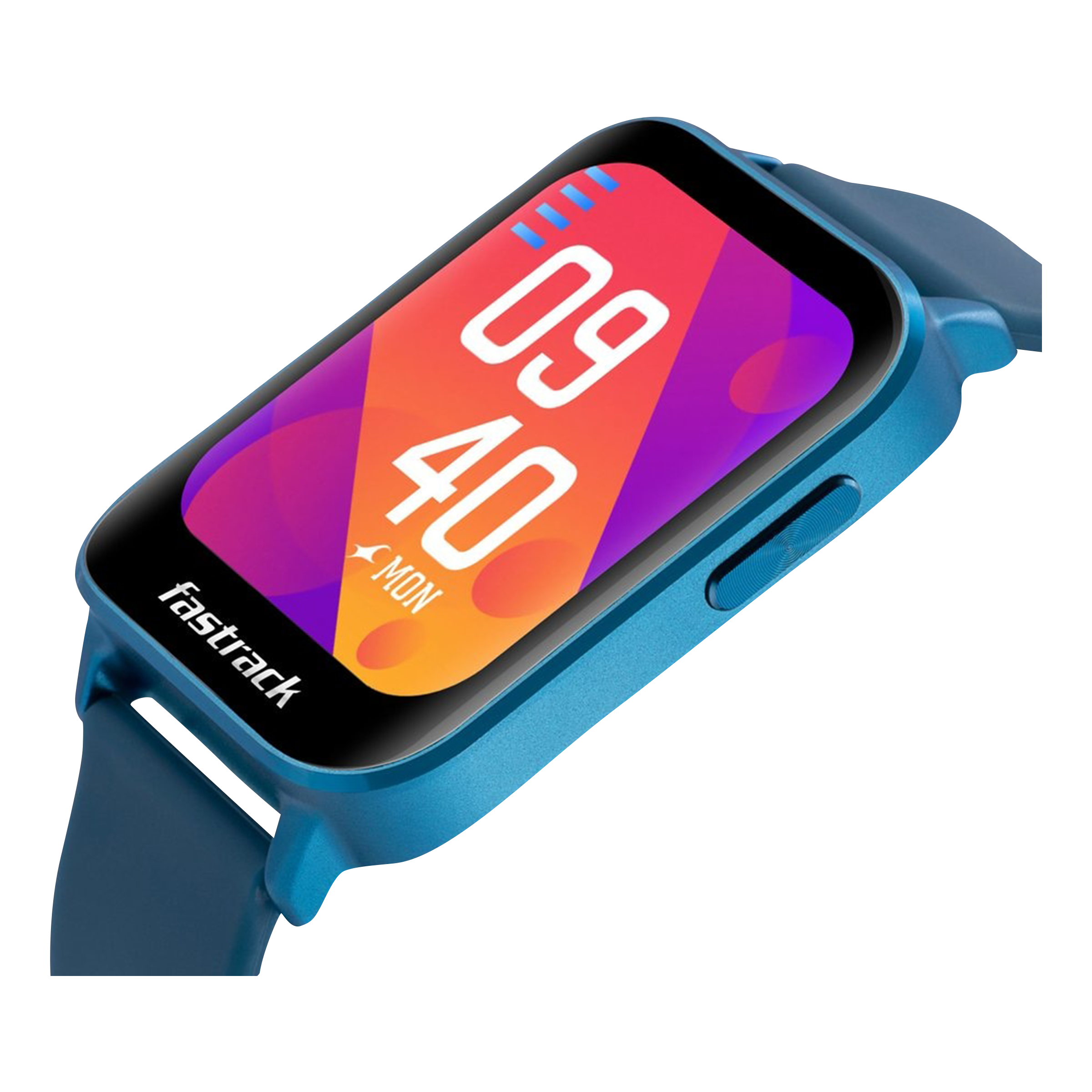 fastrack Reflex Curv Smartwatch with Activity Tracker (42.92mm 2.5D Curved Display, IP68 Water Resistant, Blue Strap)_5