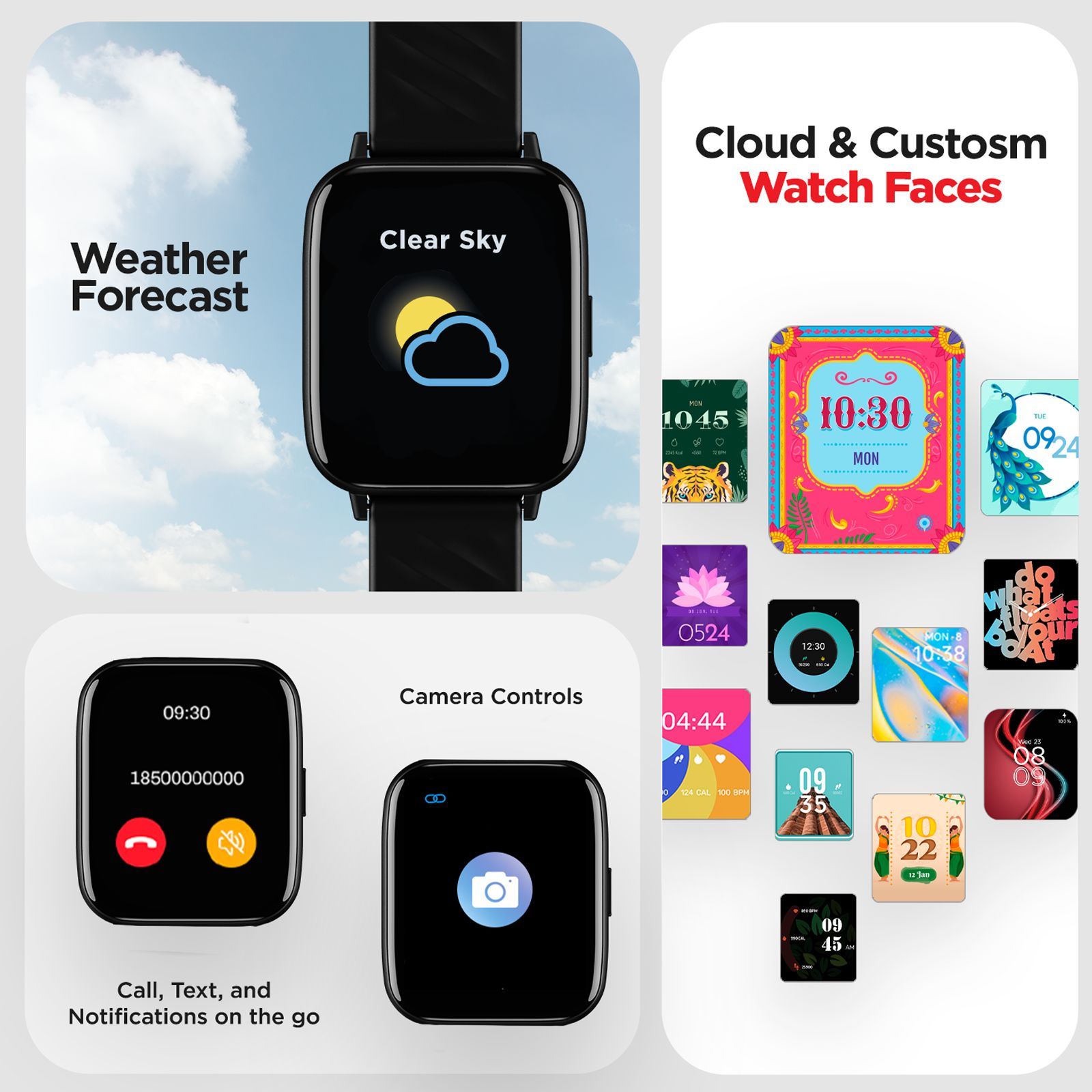 boAt Wave Prime 47 Smartwatch with Activity Tracker (42.9mm HD Display, IP67 Sweat Resistant, Matte Black Strap)_6