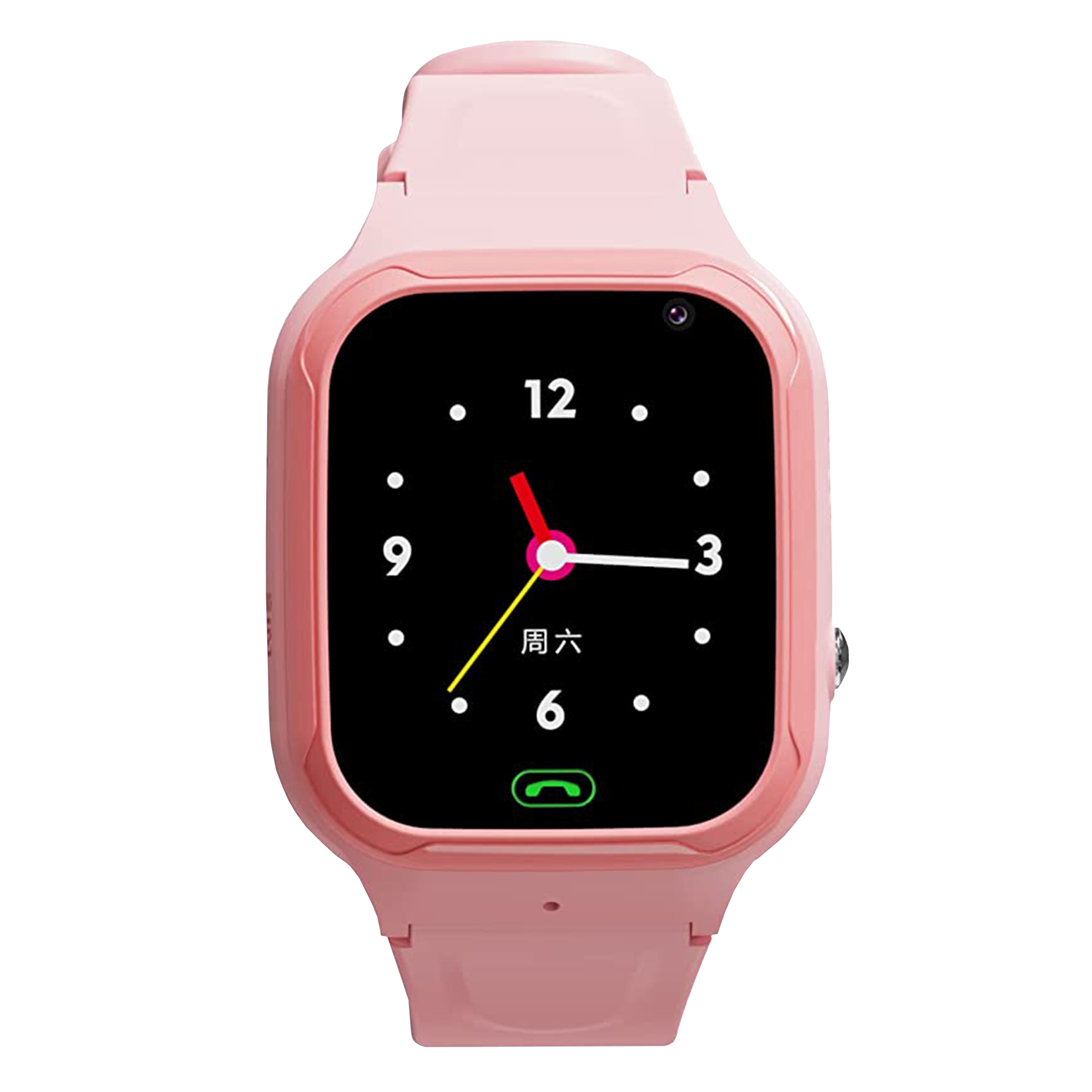 sekyo Secura 4G Lite Smartwatch with Camera Control (36mm LCD Display, Water Resistant, Pink Strap)_1