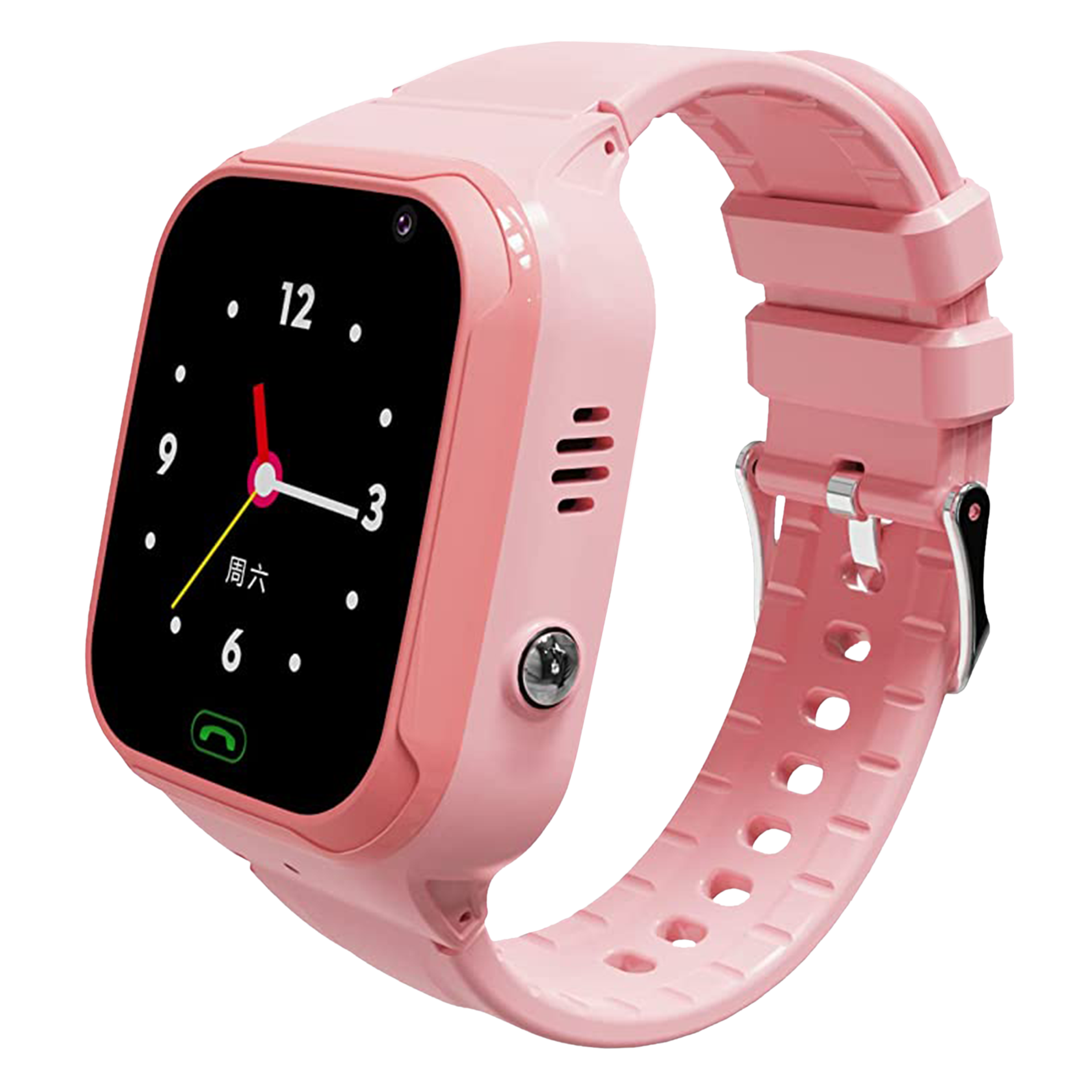 sekyo Secura 4G Lite Smartwatch with Camera Control (36mm LCD Display, Water Resistant, Pink Strap)_4