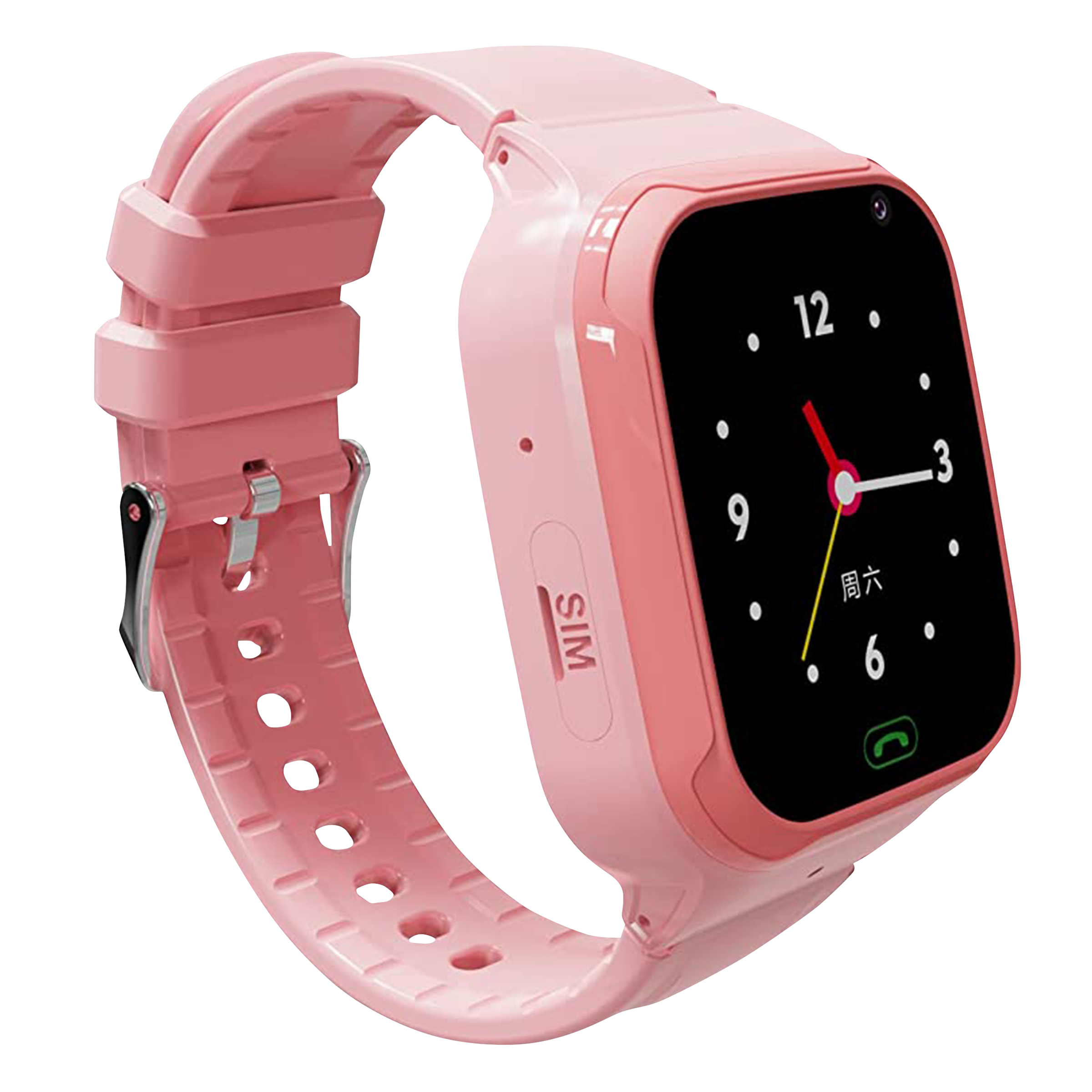 sekyo Secura 4G Lite Smartwatch with Camera Control (36mm LCD Display, Water Resistant, Pink Strap)_5