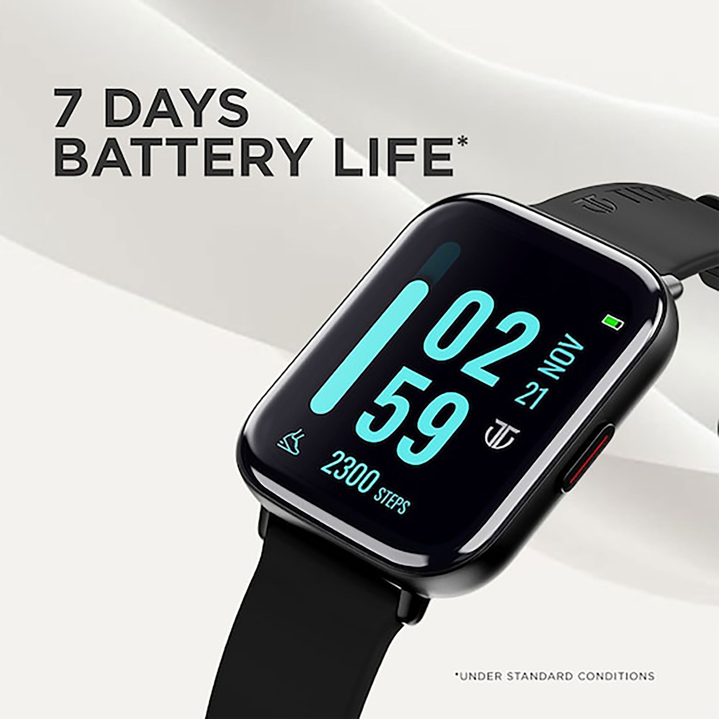 TITAN Smart 2 Smartwatch with Camera & Music Control (45.21mm AMOLED Display, 3ATM Water Resistant, Black Strap)_9