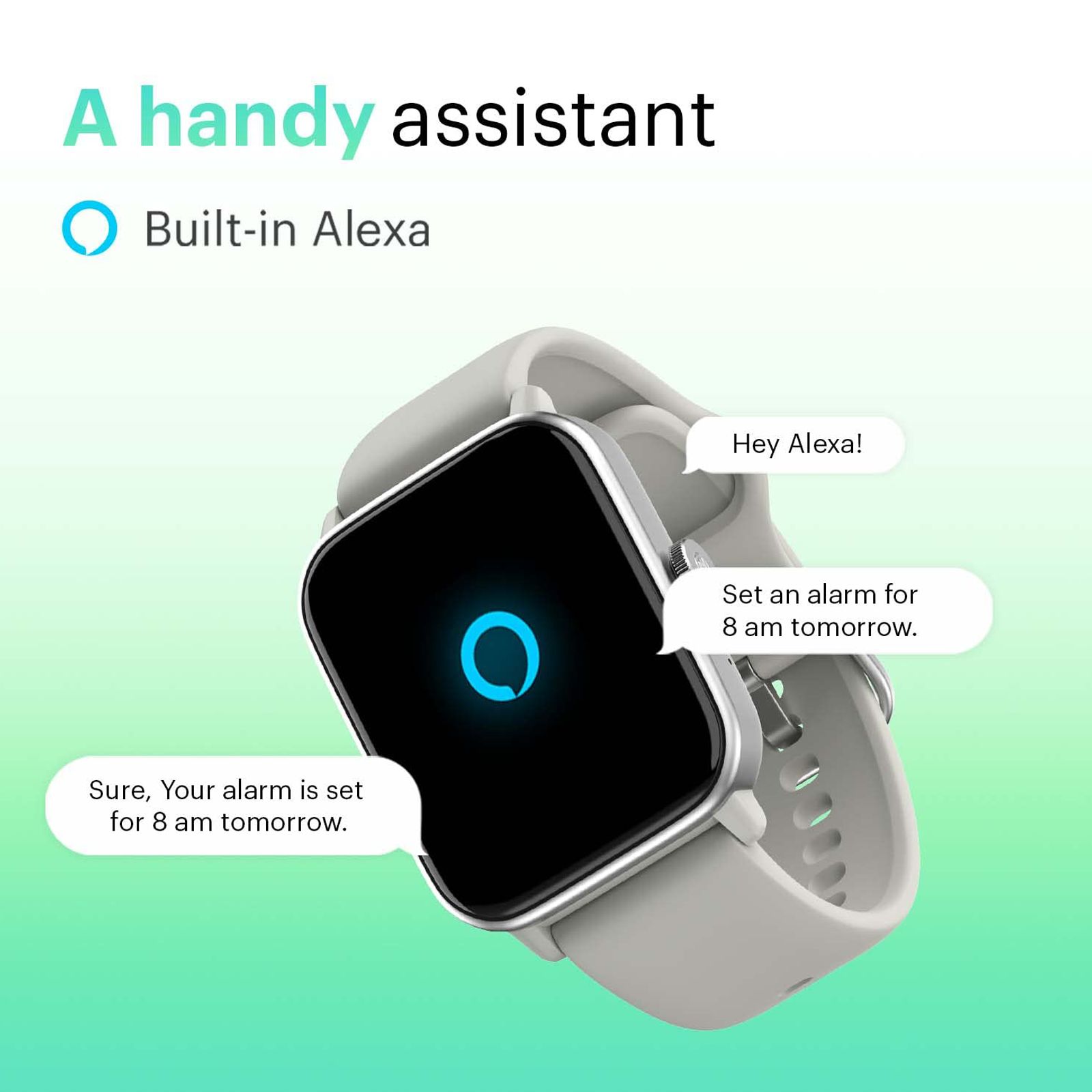 noise ColorFit Pro 4 Max Smartwatch with Bluetooth Calling (45.72mm TFT Display, IP68 Water Resistant, Grey Strap)_8