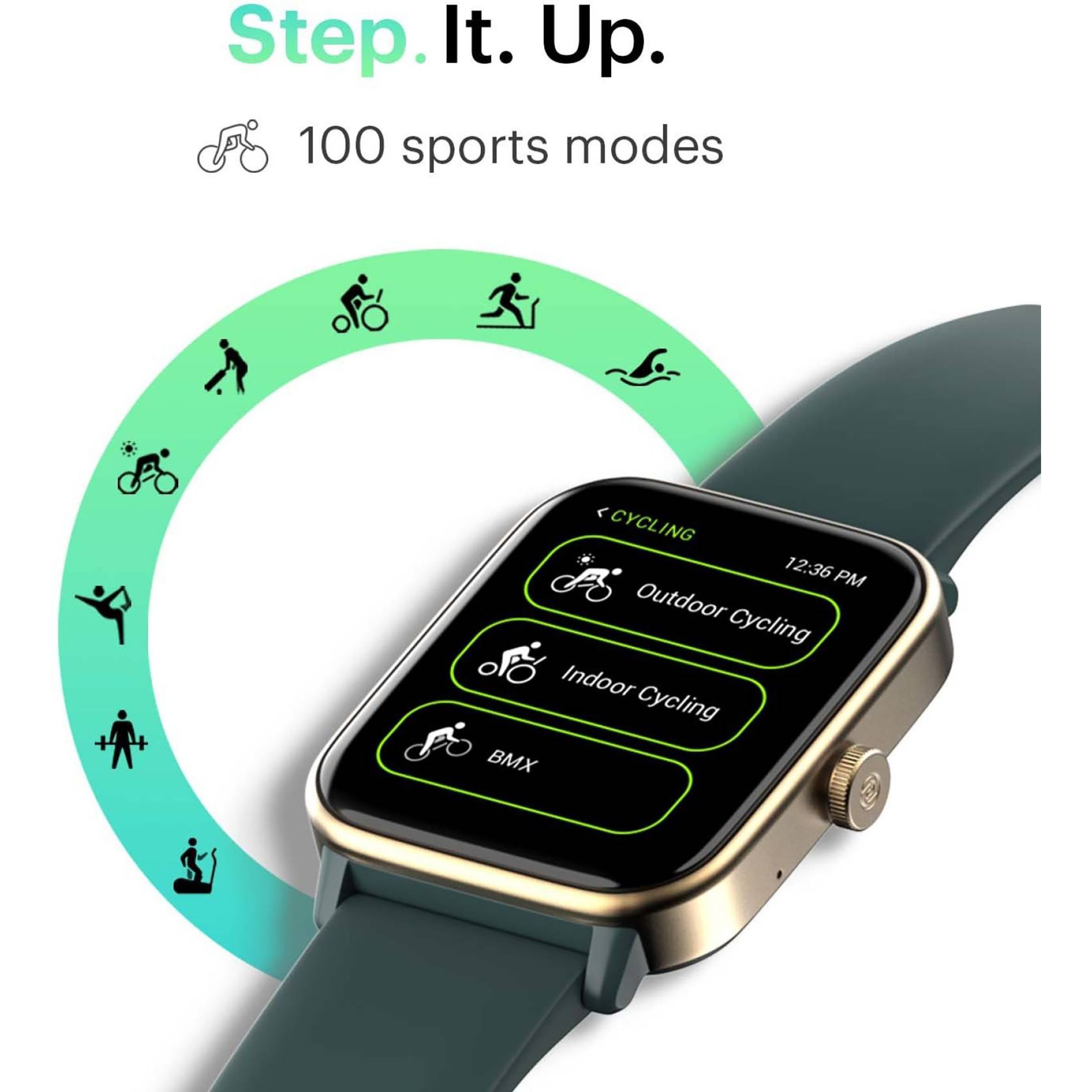 noise ColorFit Pro 4 Smartwatch with Bluetooth Calling (43.68mm TFT LCD Display, IP68 Water Resistant, Teal Blue Strap)_9