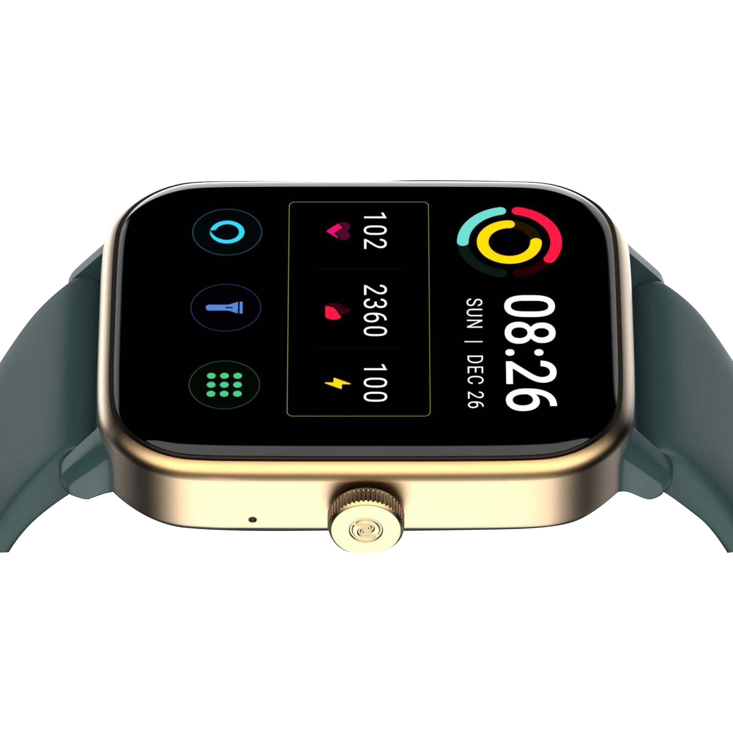 noise ColorFit Pro 4 Smartwatch with Bluetooth Calling (43.68mm TFT LCD Display, IP68 Water Resistant, Teal Blue Strap)_6